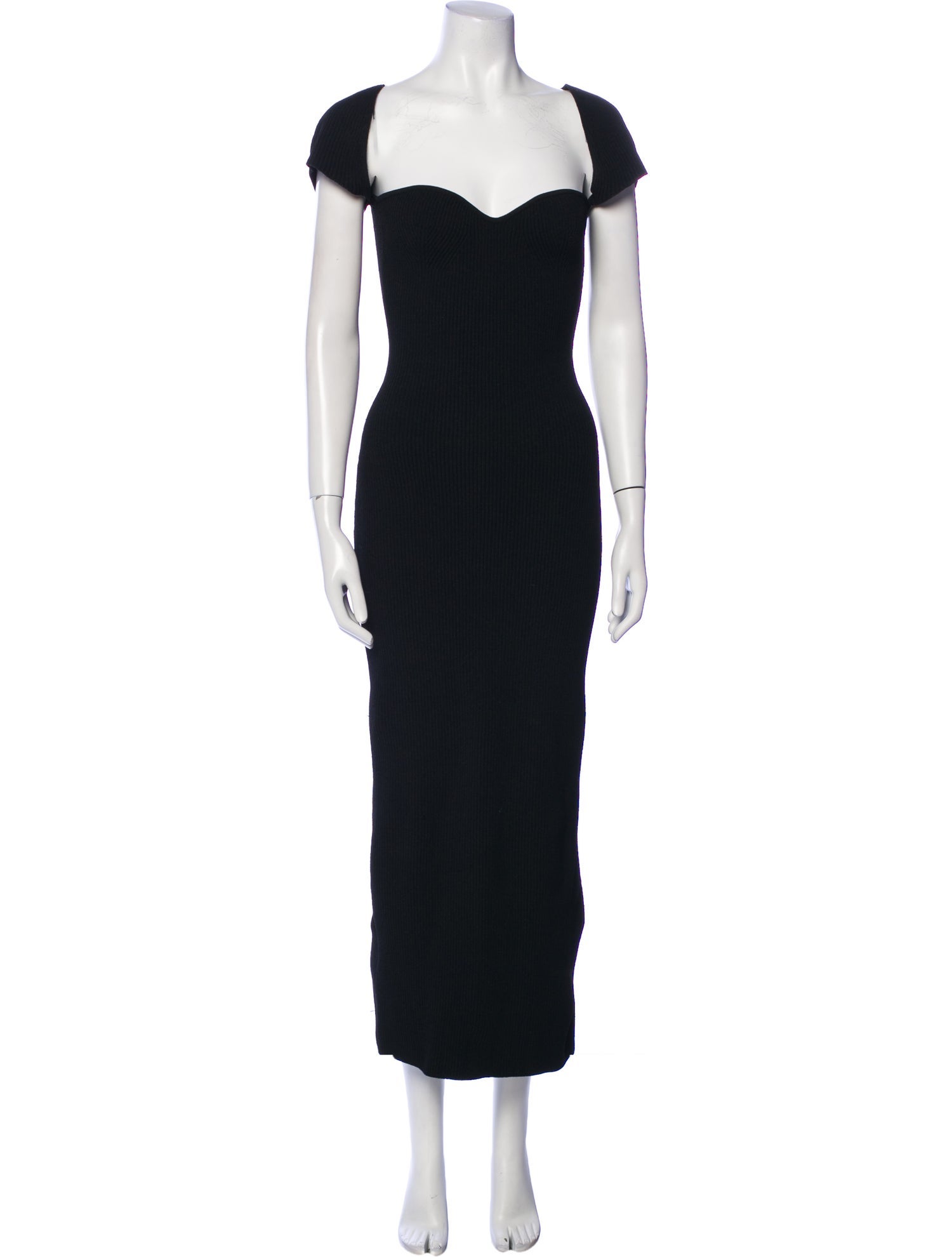 Khaite Square Neckline Long Dress