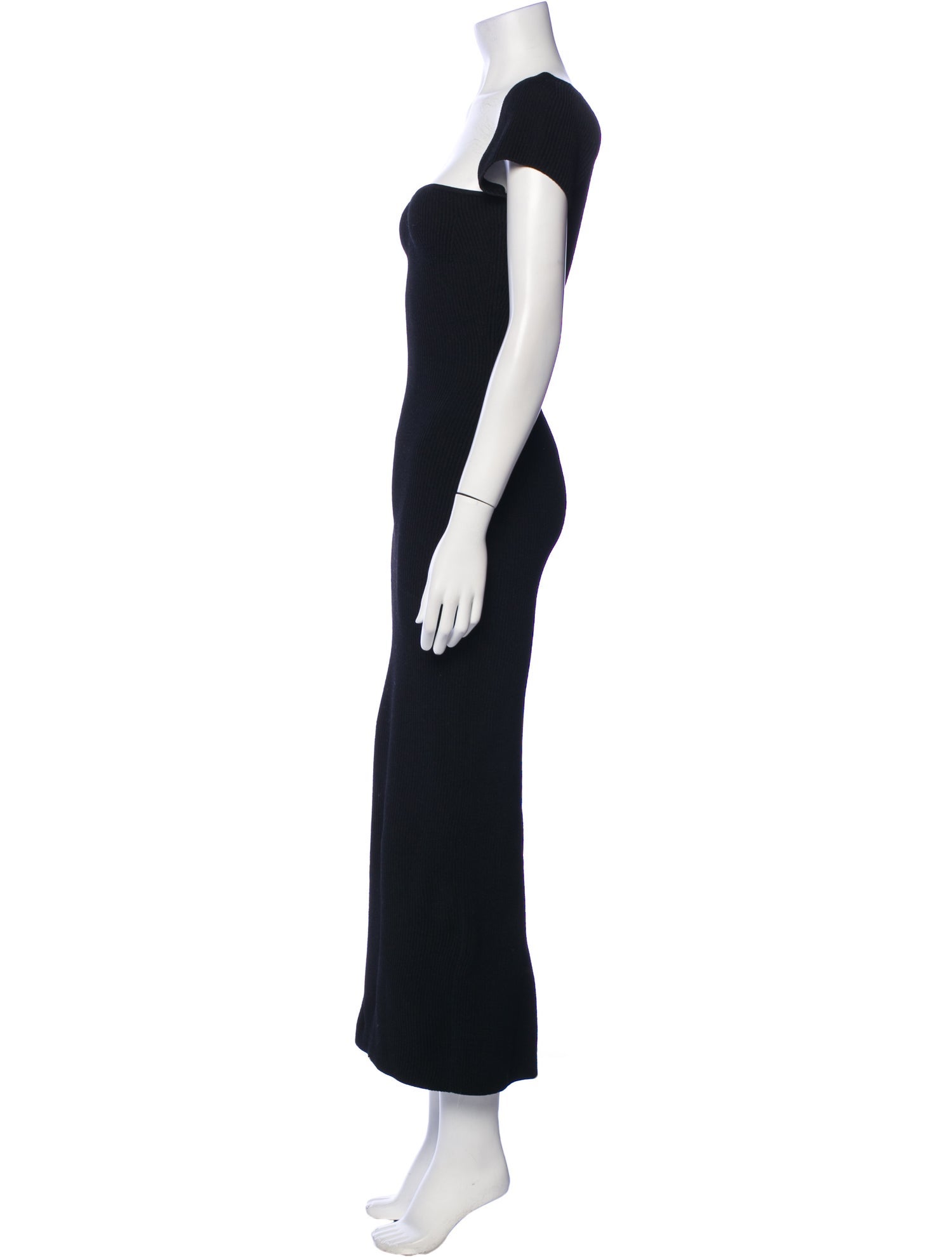 Khaite Square Neckline Long Dress