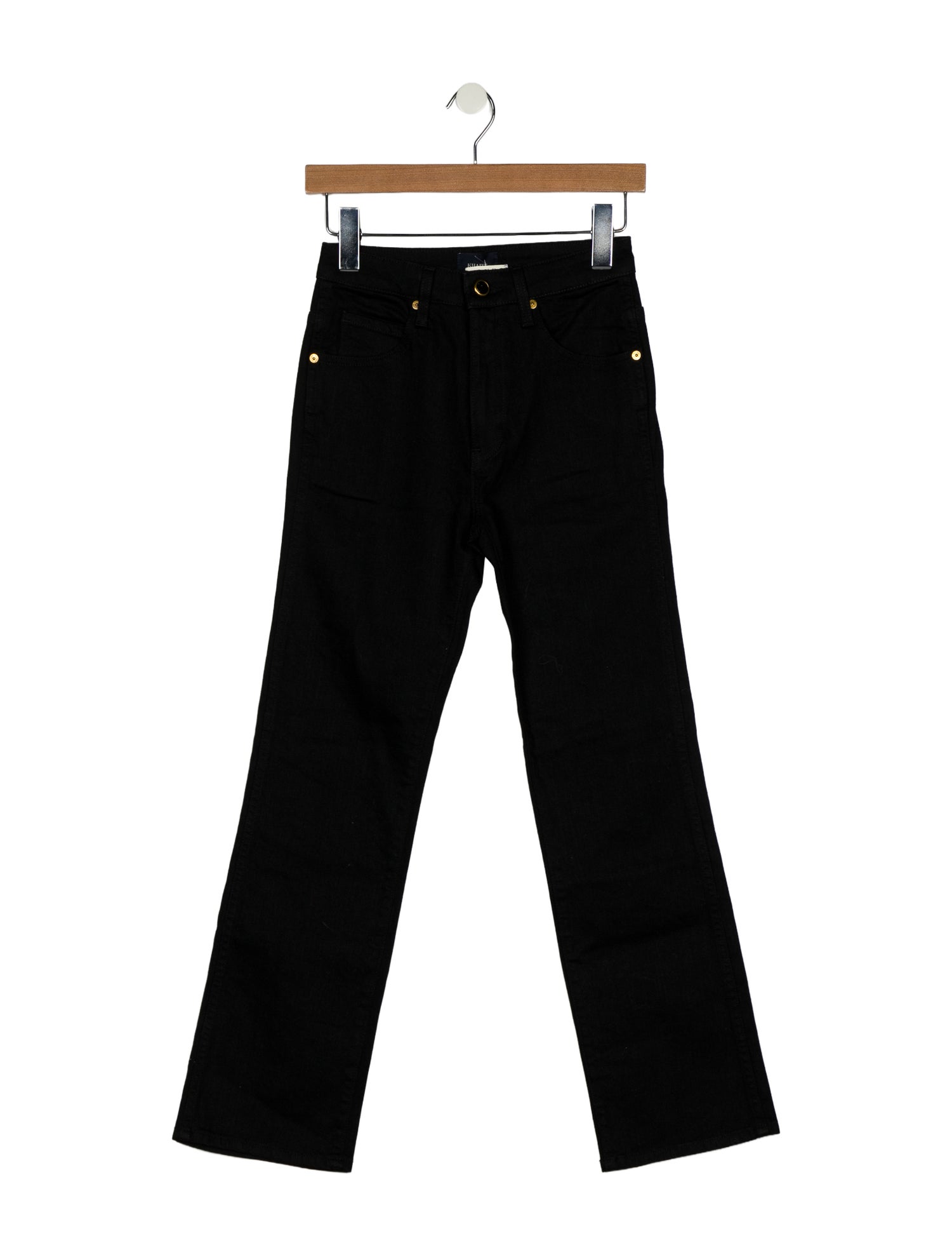 Khaite Mid-Rise Straight Leg Jeans w/ Tags