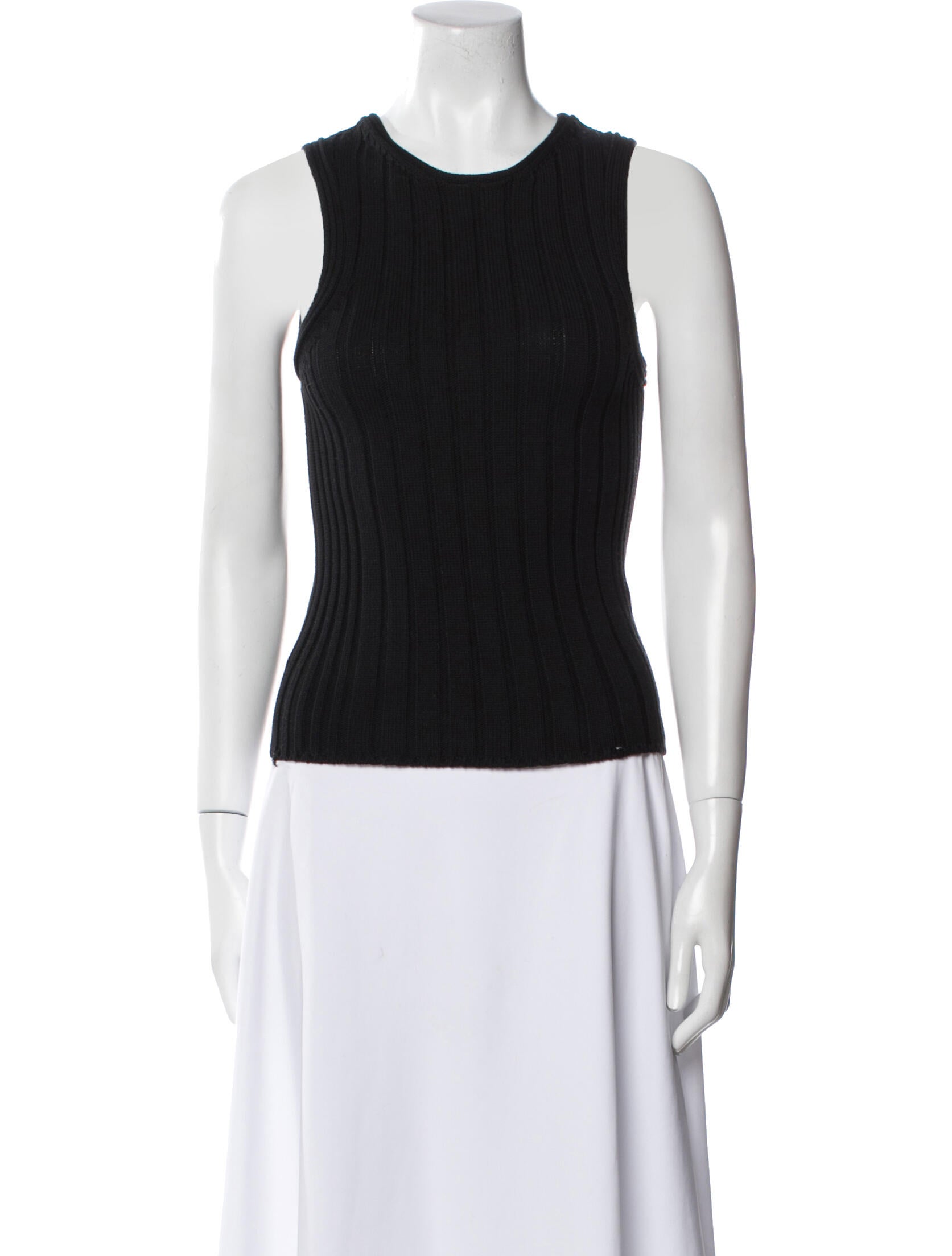 Khaite Scoop Neck Sleeveless Top