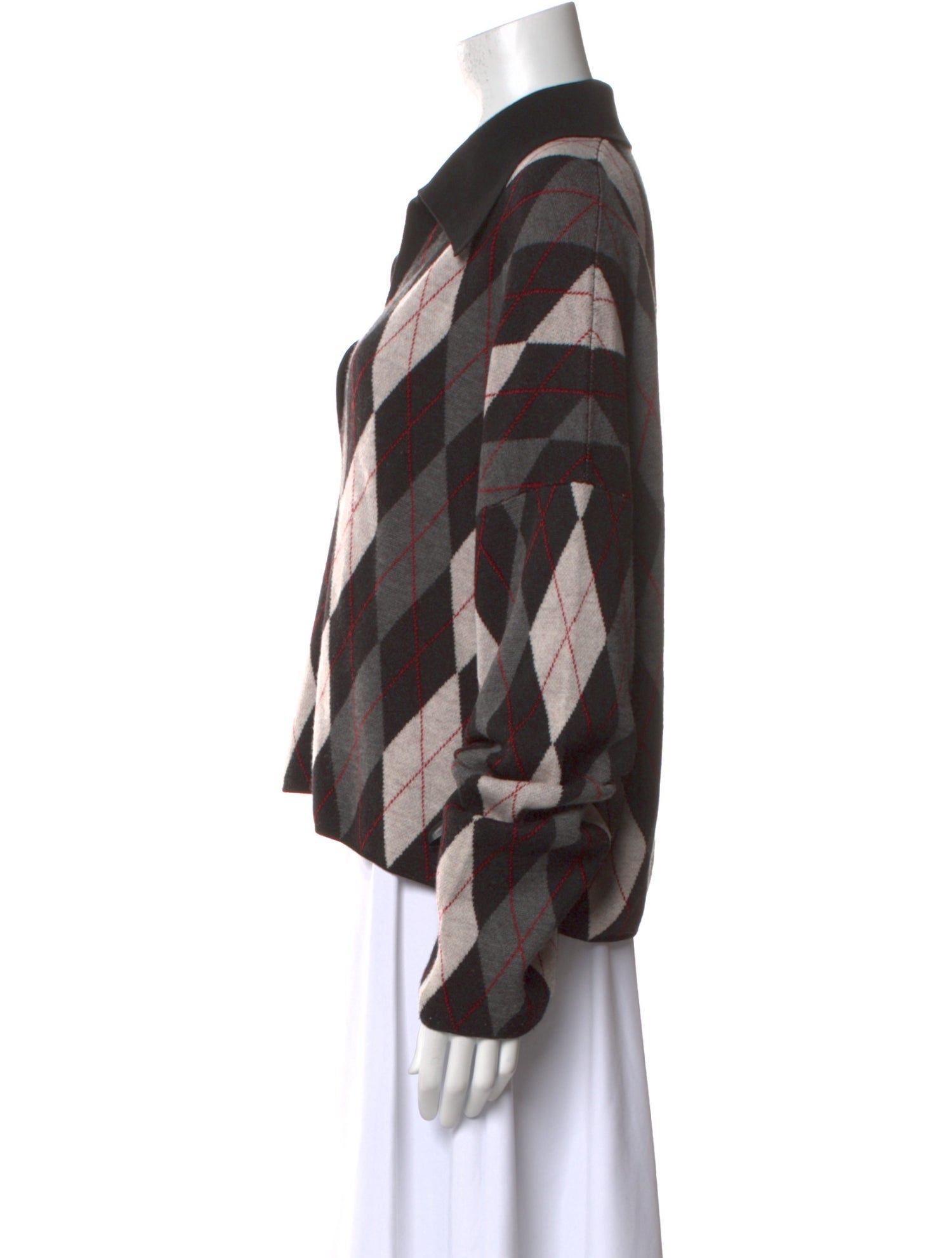 Khaite Wool Printed Sweater