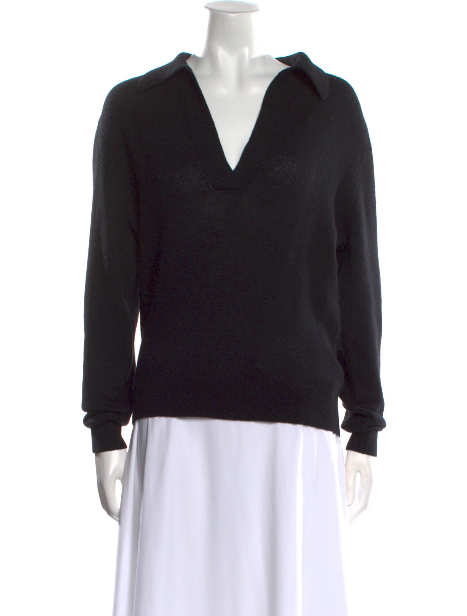 Khaite Cashmere V-Neck Sweater