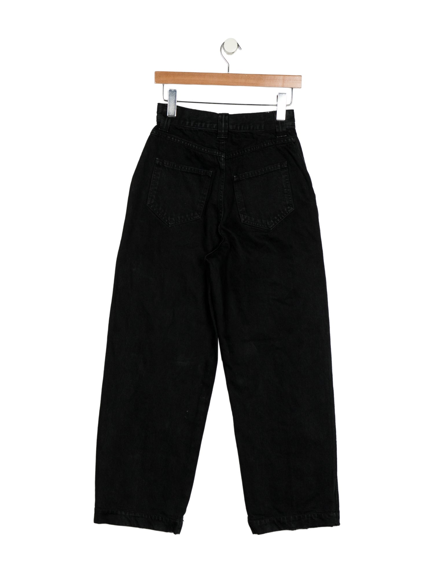 Khaite High-Rise Wide Leg Jeans