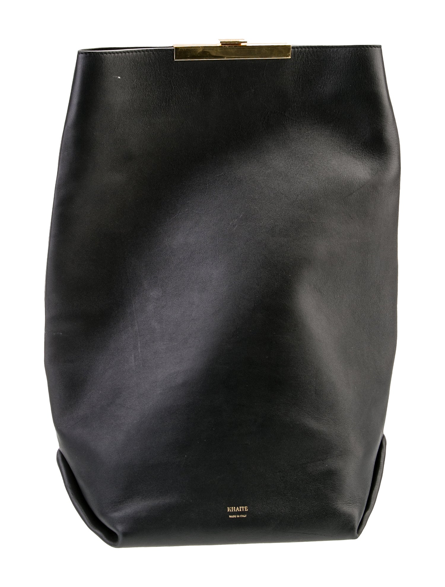 Khaite Leather Bucket Bag