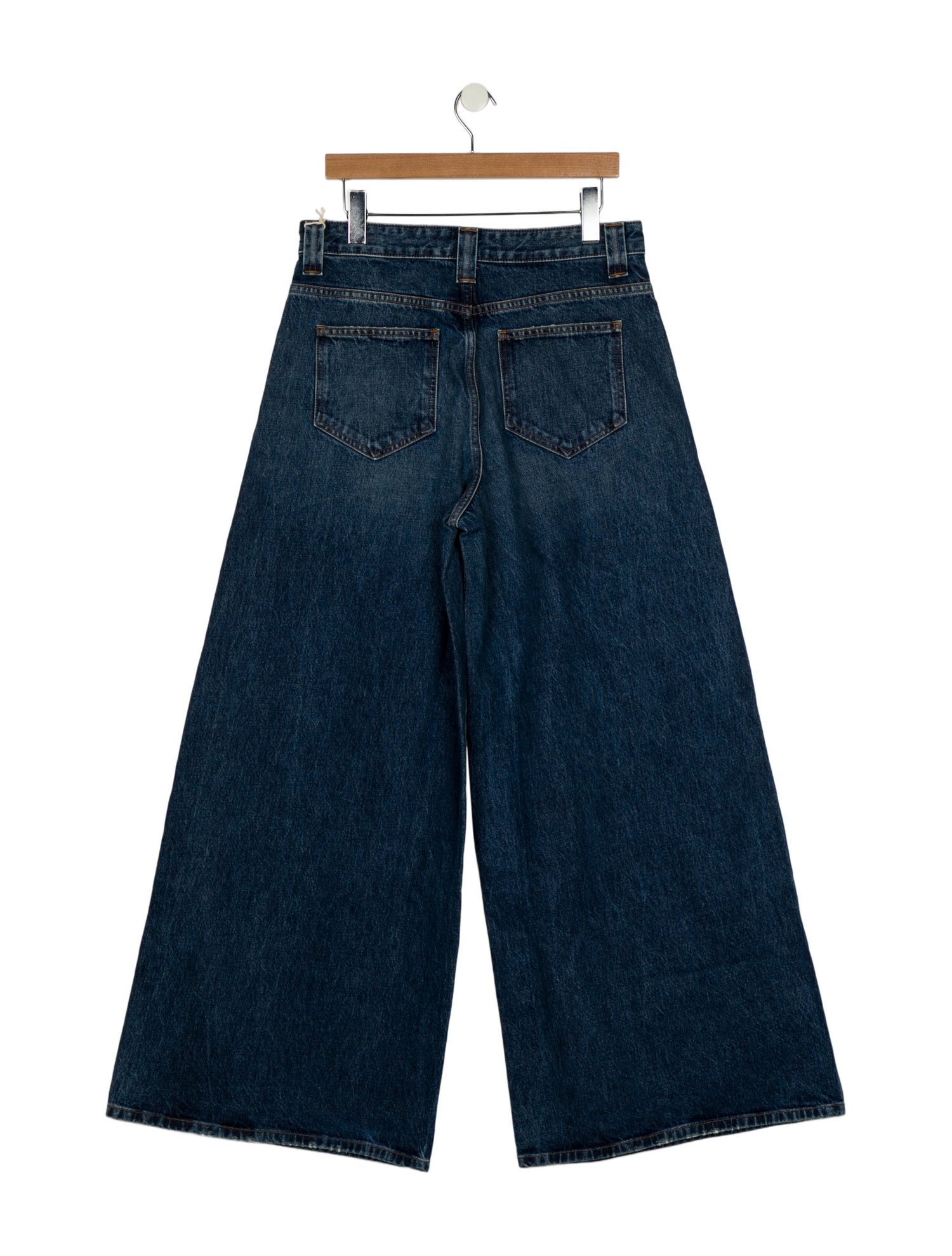 Khaite High-Rise Wide Leg Jeans w/ Tags