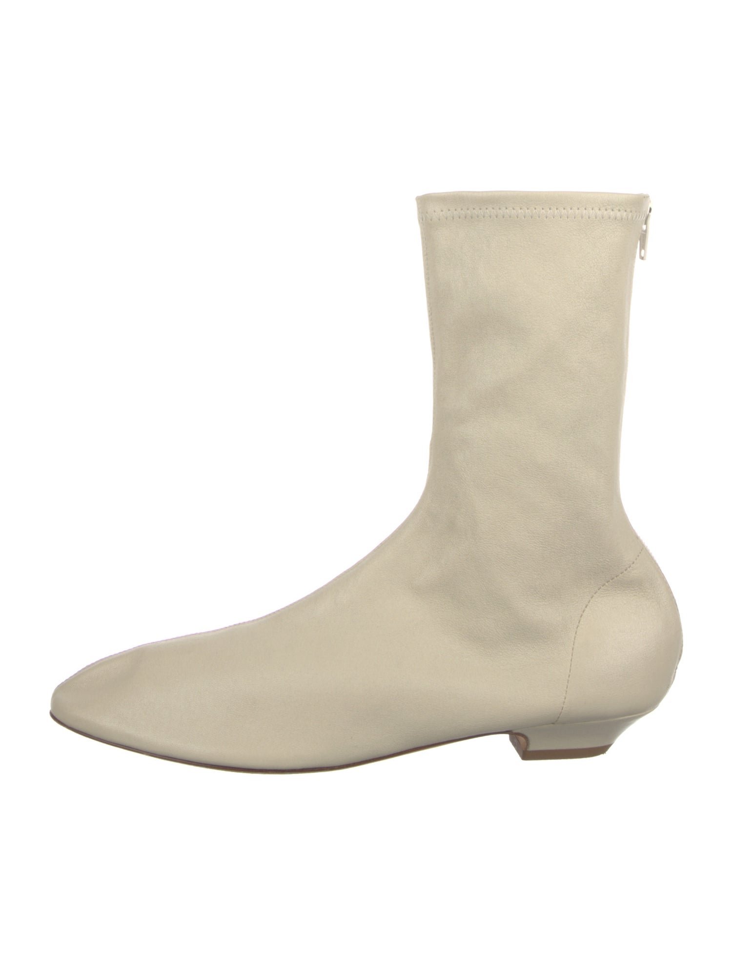 Khaite Leather Sock Boots