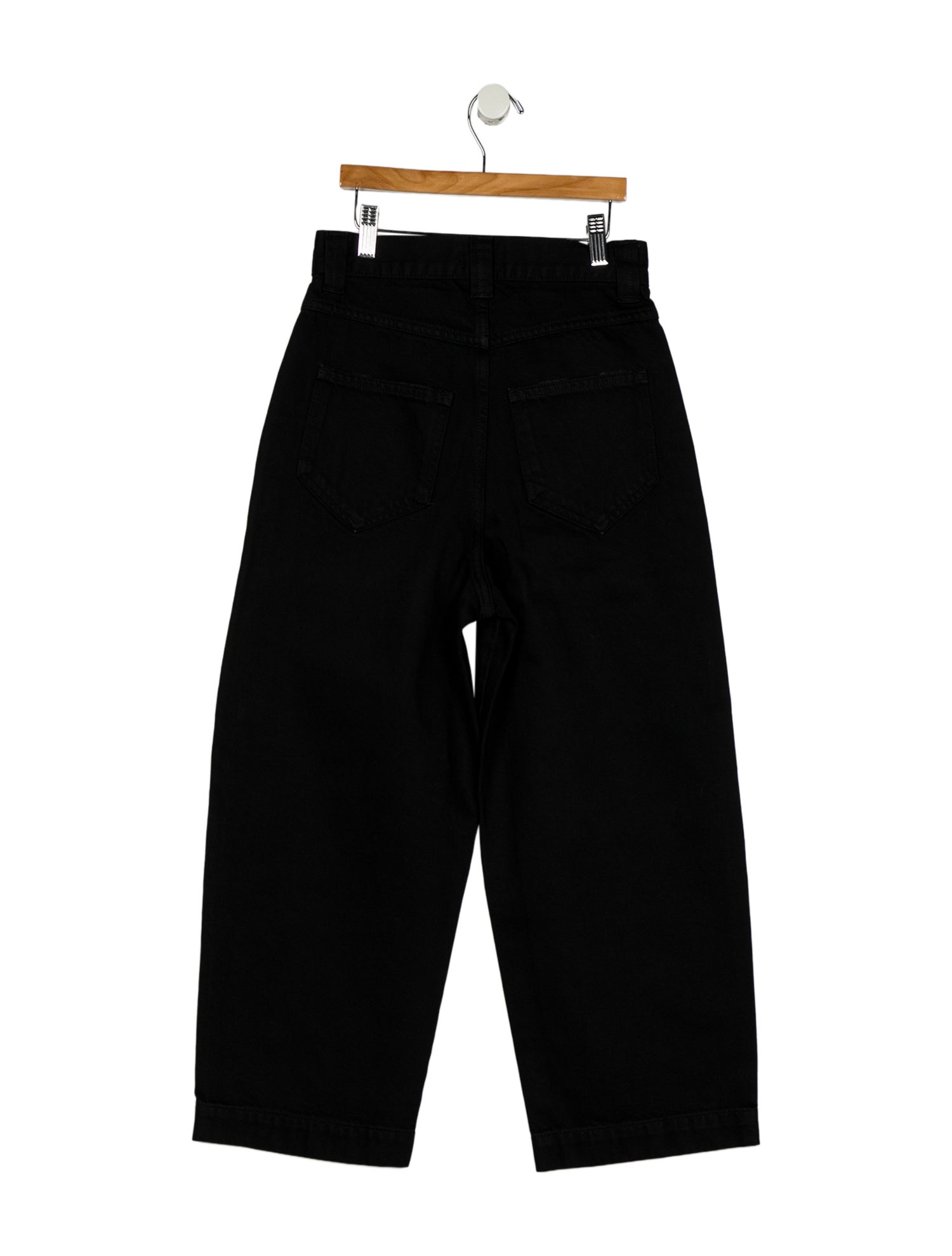 Khaite High-Rise Wide Leg Jeans