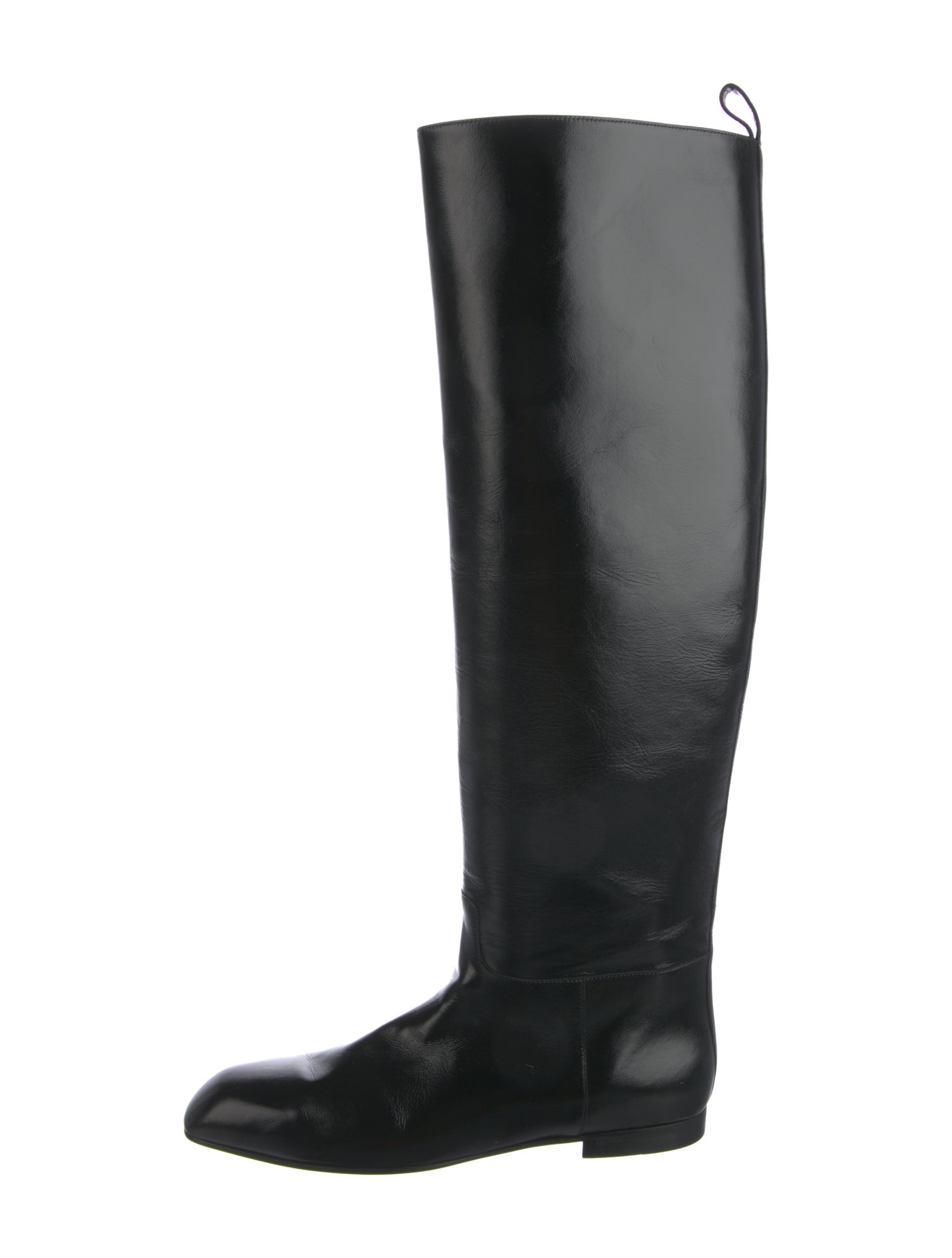Khaite Leather Riding Boots