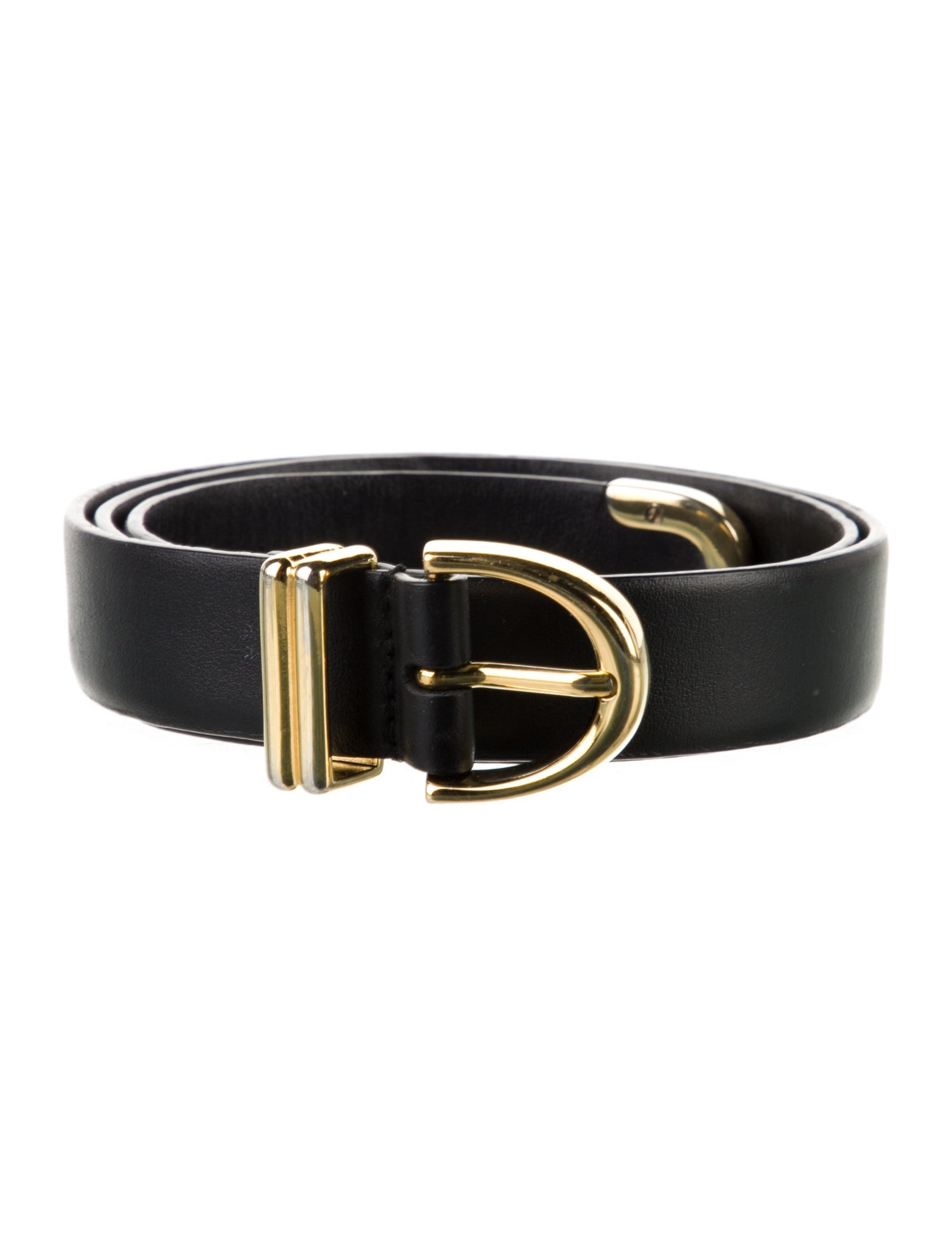 Khaite Skinny Leather Belt Kit