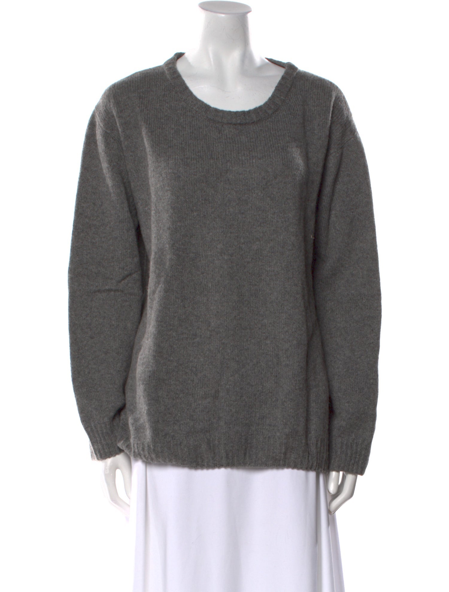 Khaite Wool Scoop Neck Sweater