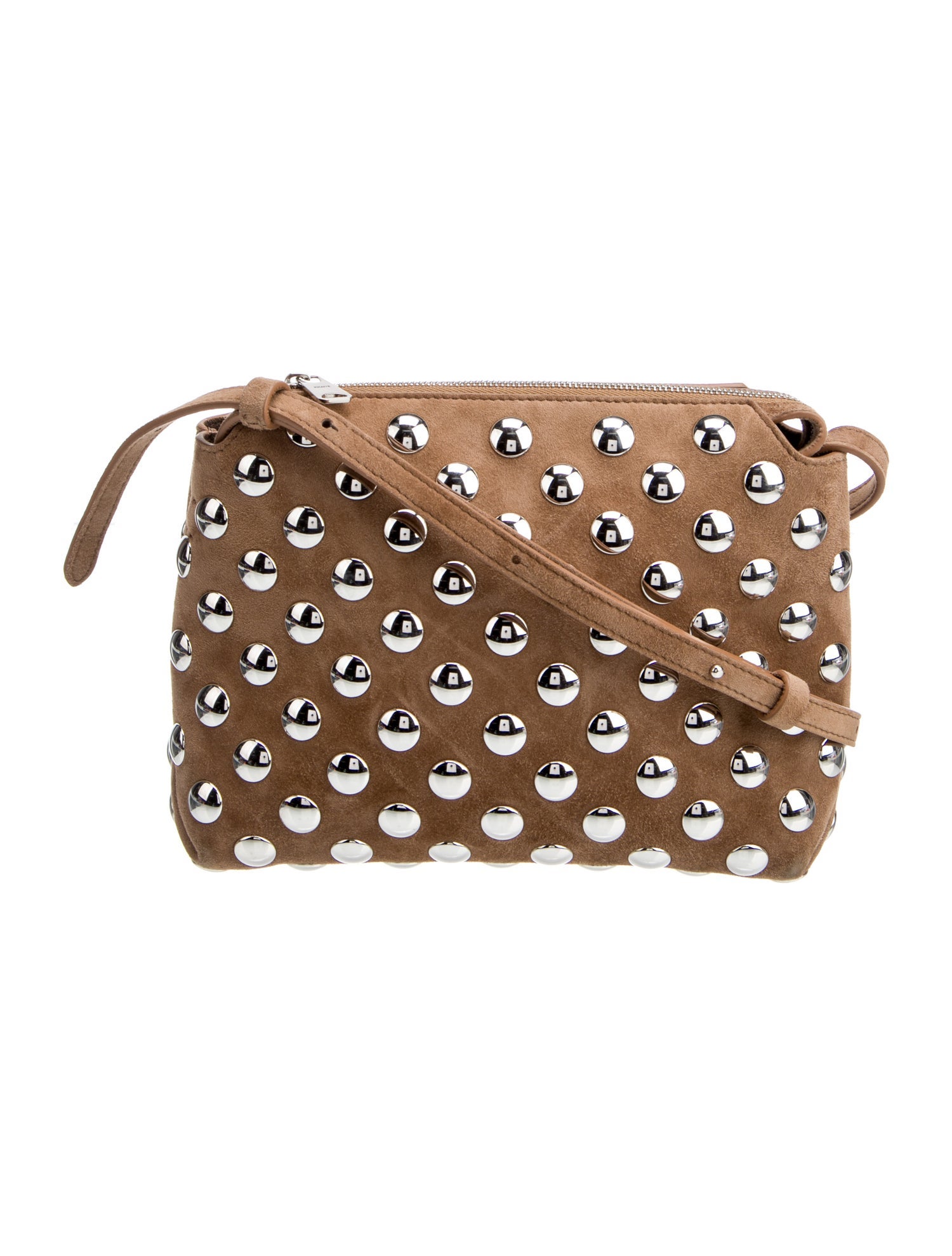 Khaite Suede Crossbody Bag