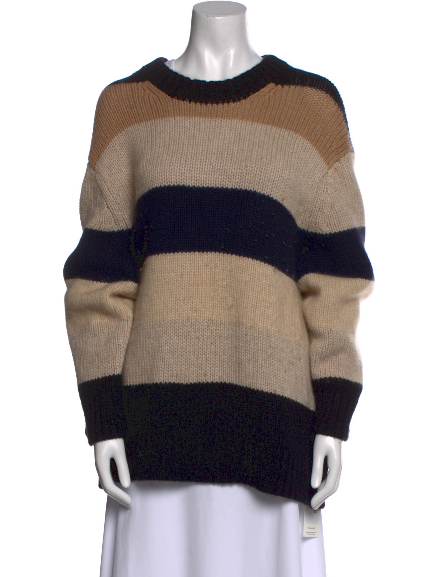 Khaite Cashmere Striped Sweater