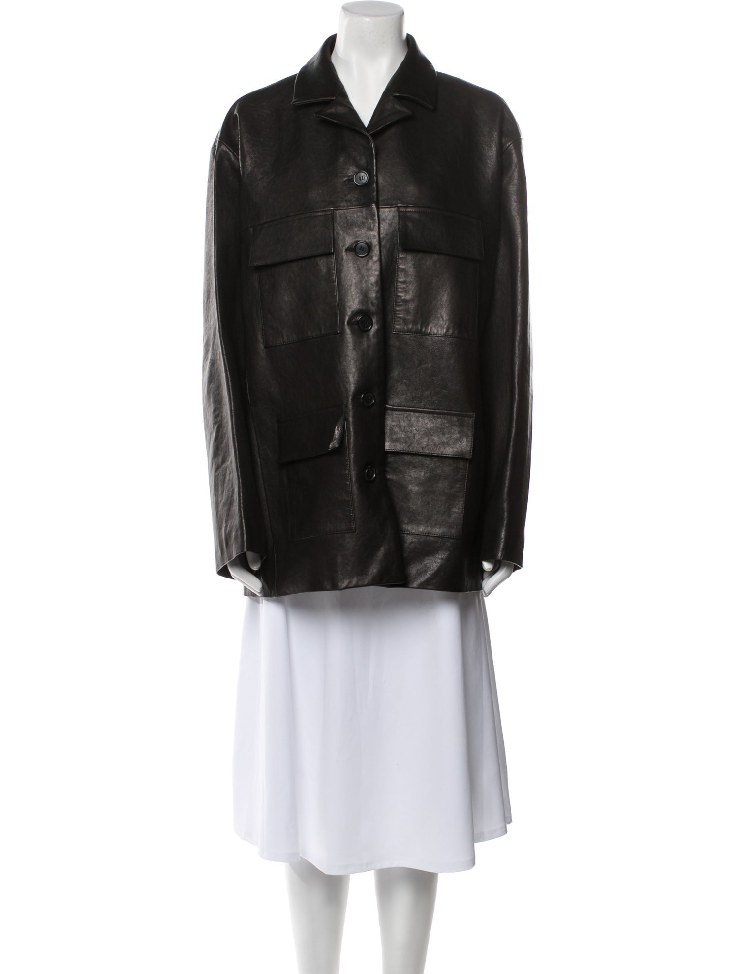 Khaite Lambskin Utility Jacket w/ Tags