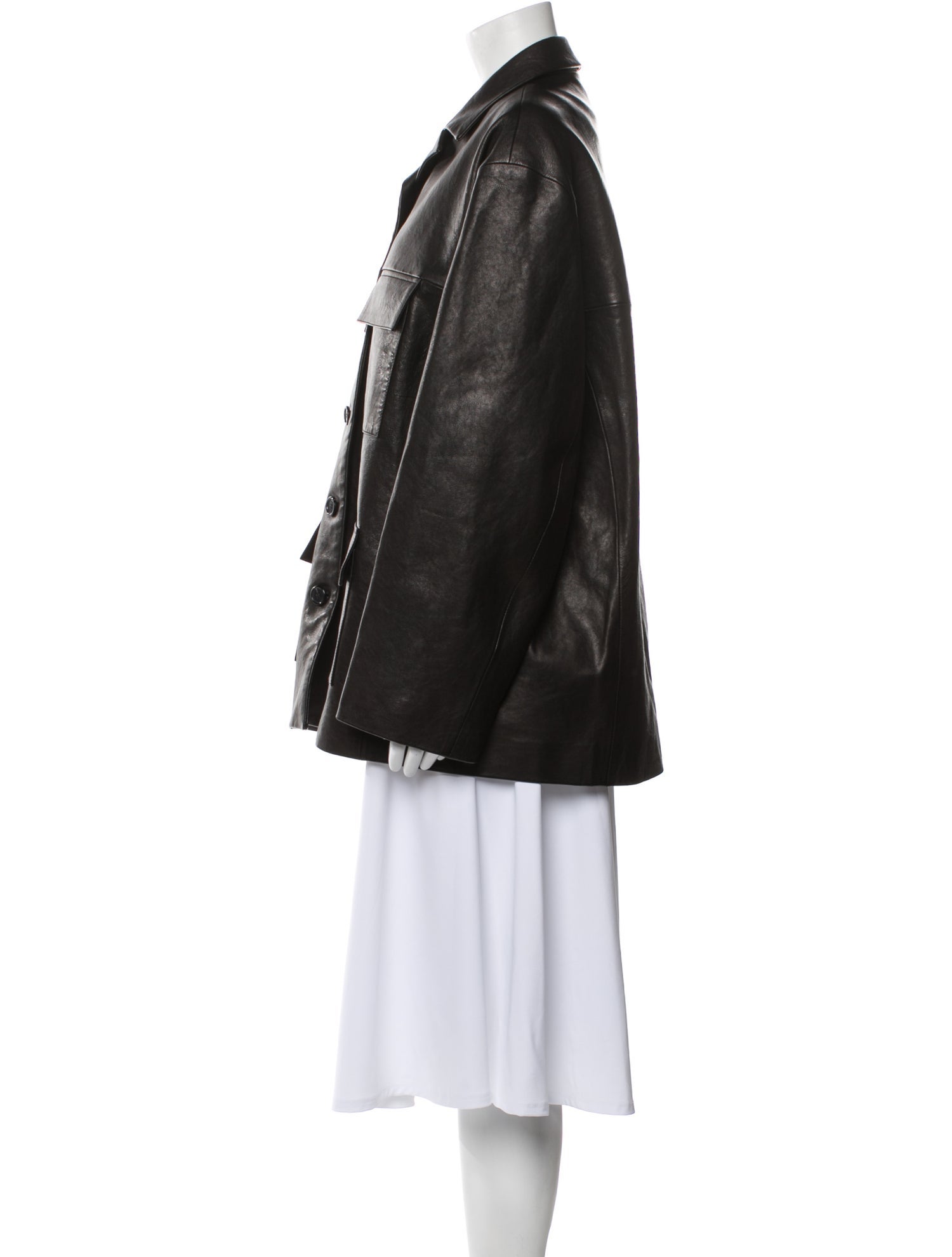 Khaite Lambskin Utility Jacket w/ Tags