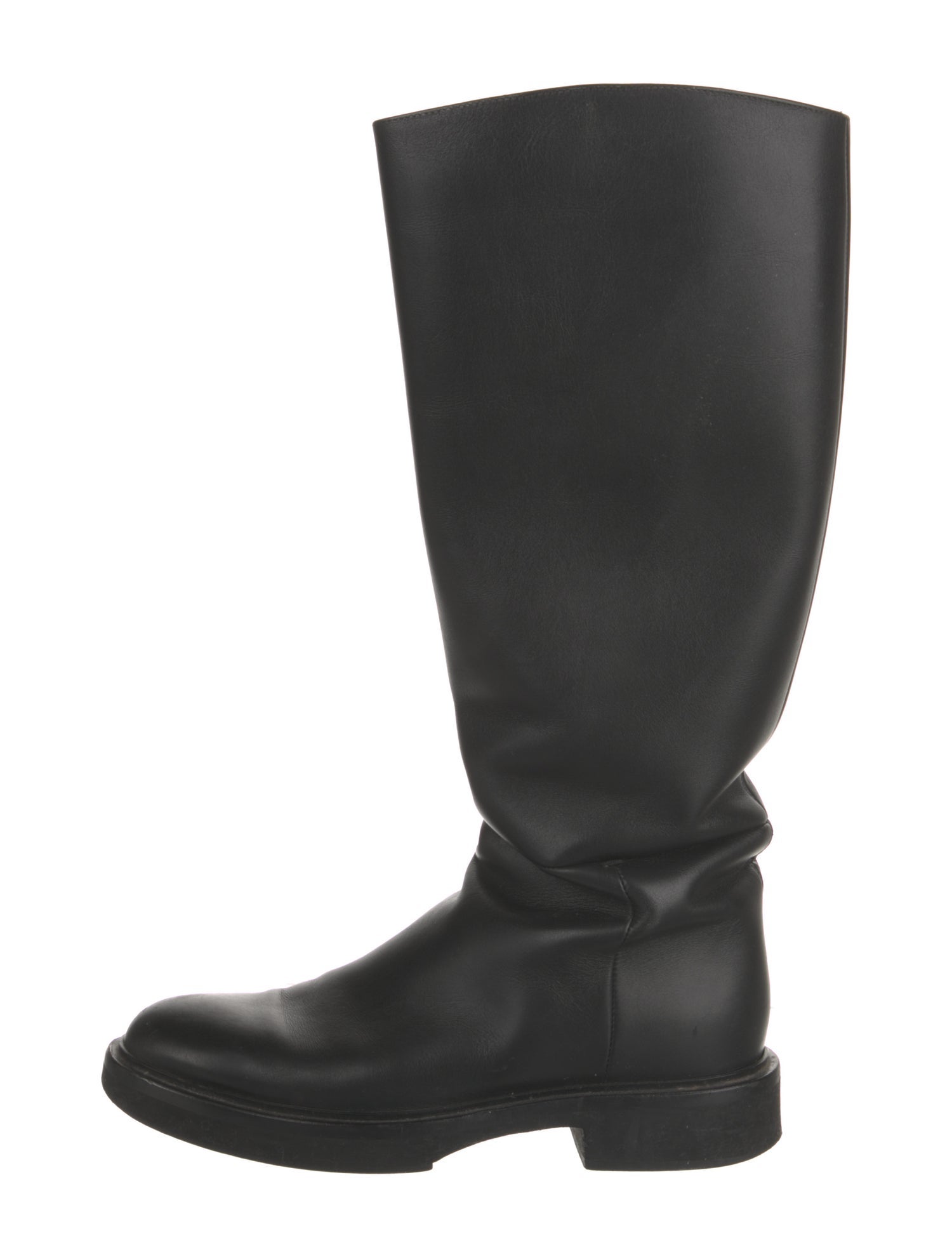 Khaite Leather Riding Boots