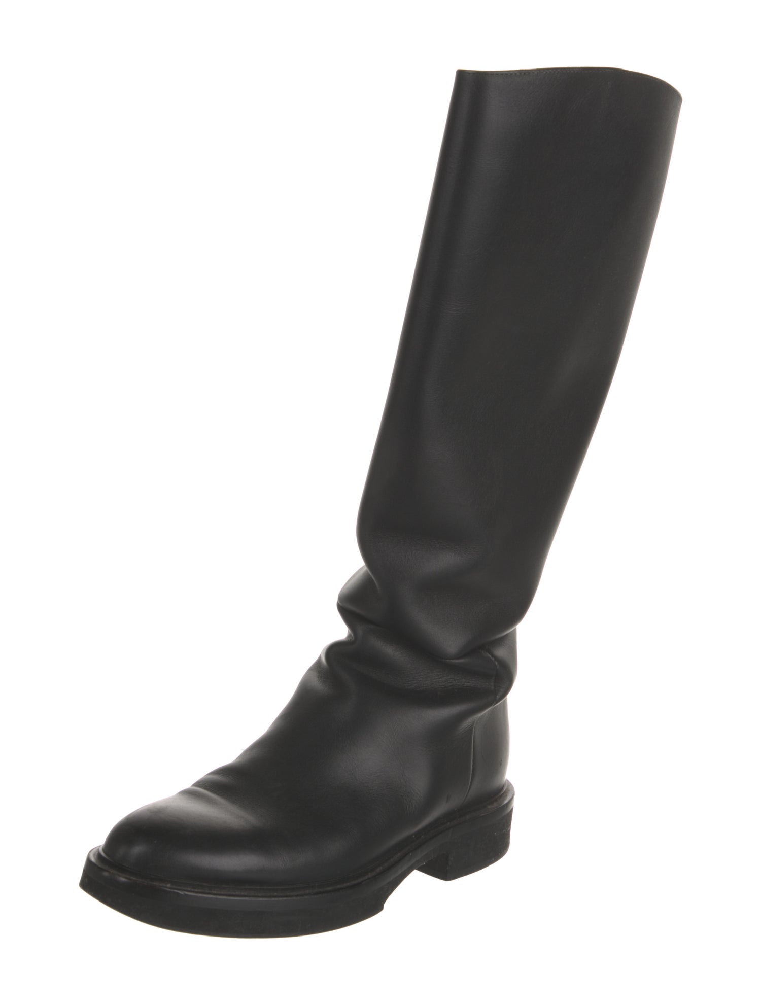 Khaite Leather Riding Boots
