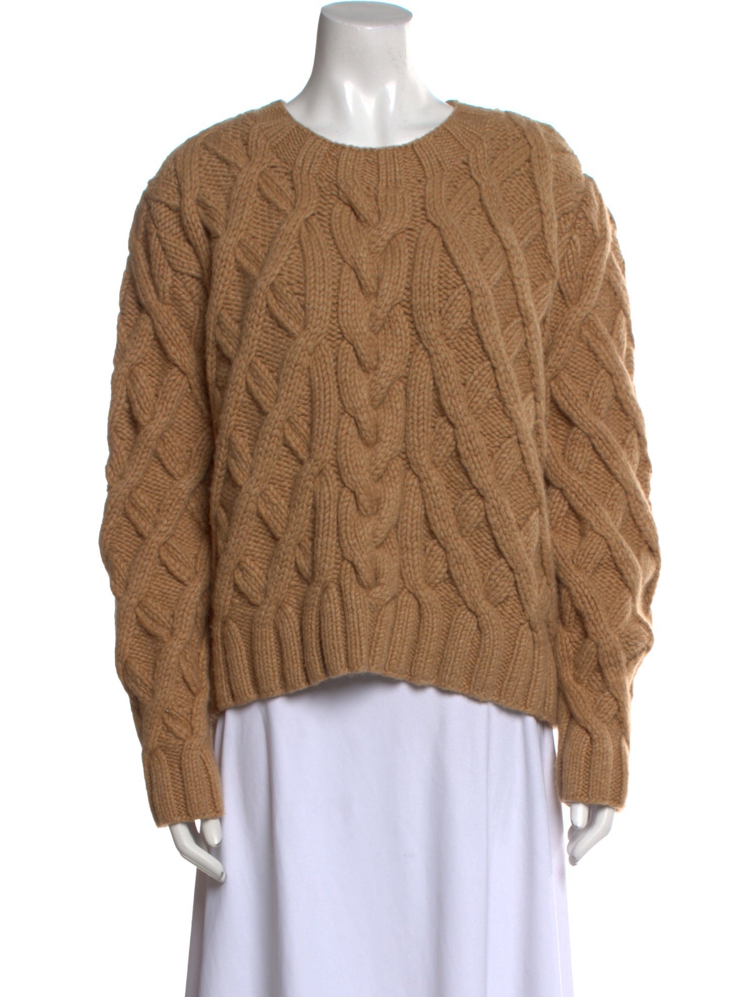 Khaite Cashmere Scoop Neck Sweater