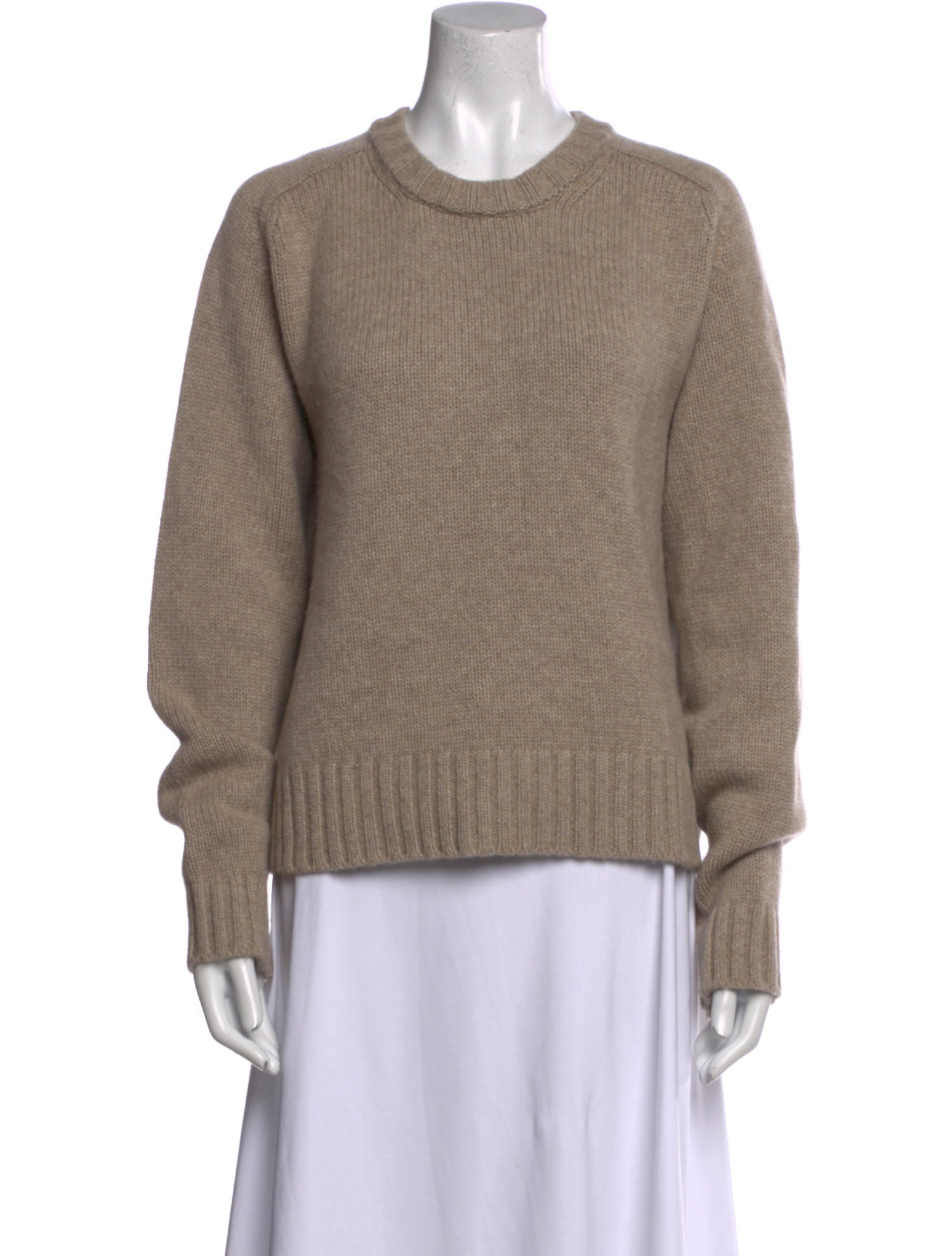 Khaite Cashmere Crew Neck Sweater