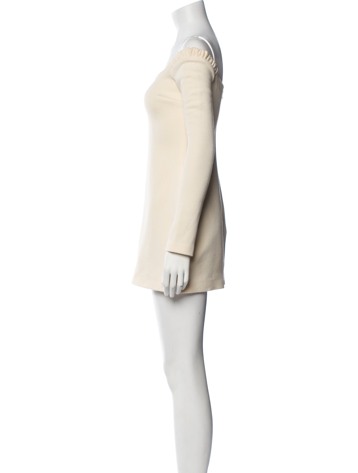 Khaite Virgin Wool Mini Dress