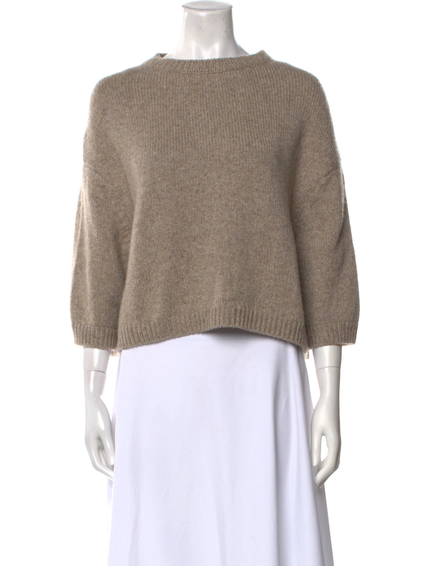 Khaite Cashmere Crew Neck Sweater