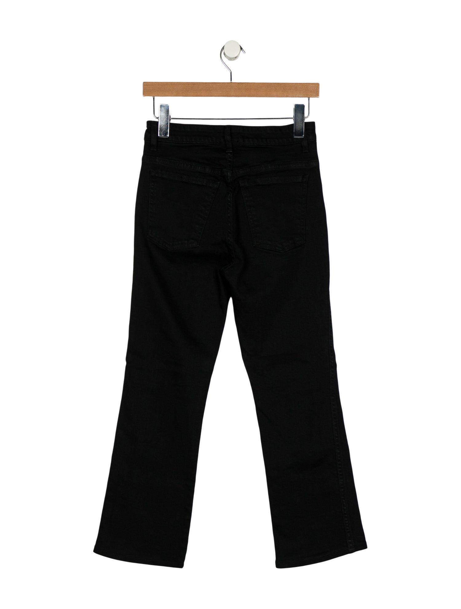 Khaite Mid-Rise Straight Leg Jeans