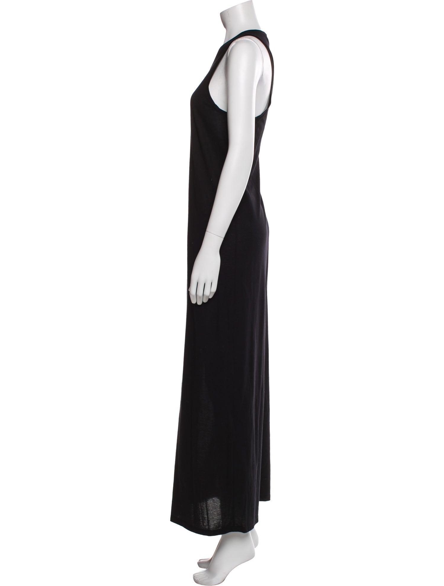 Khaite V-Neck Long Dress