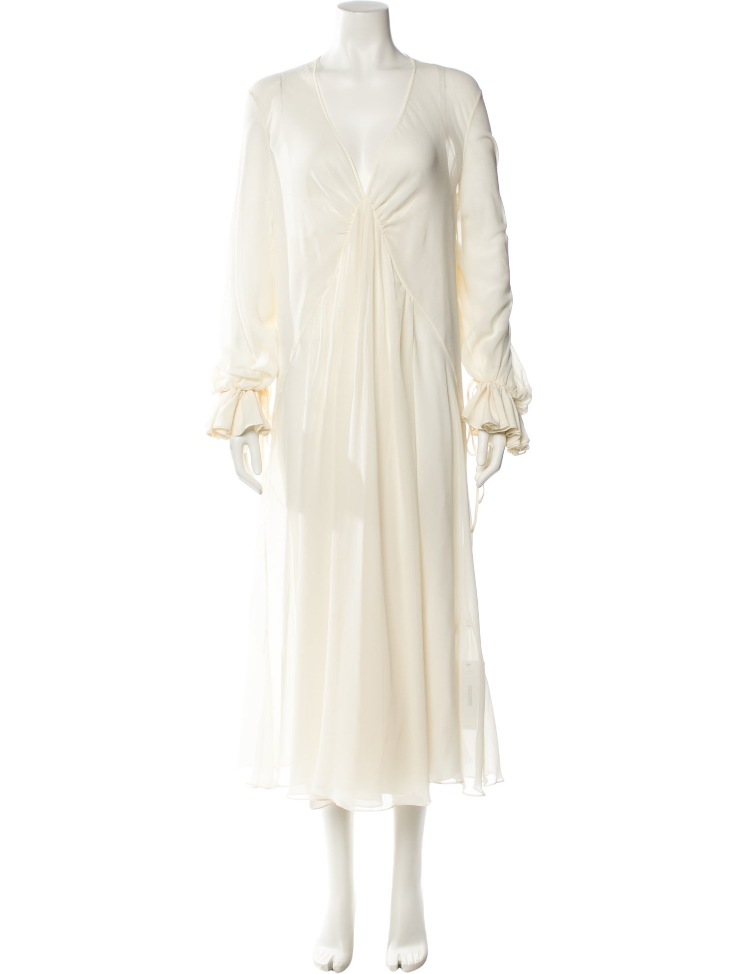 Khaite Silk Long Dress w/ Tags