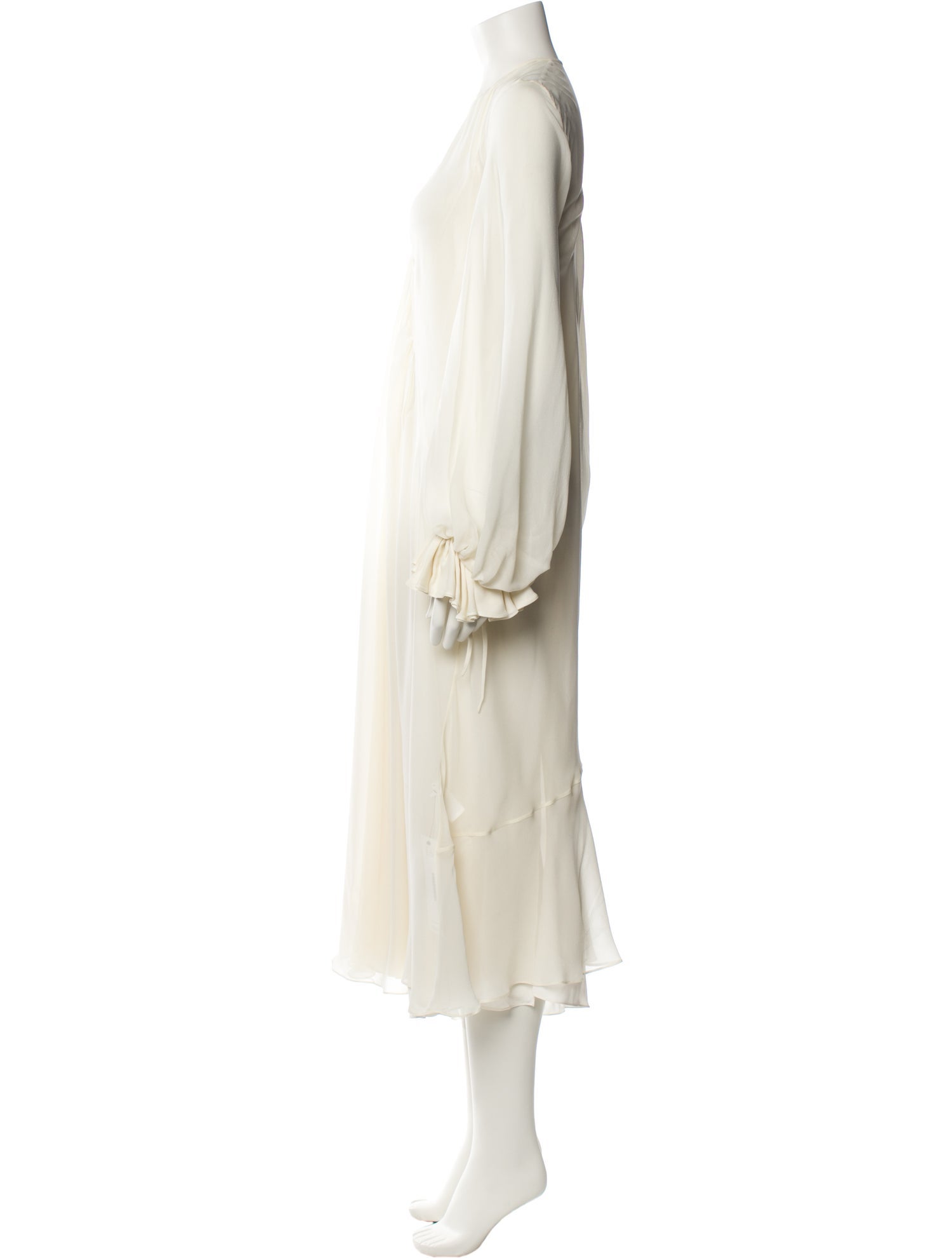 Khaite Silk Long Dress w/ Tags