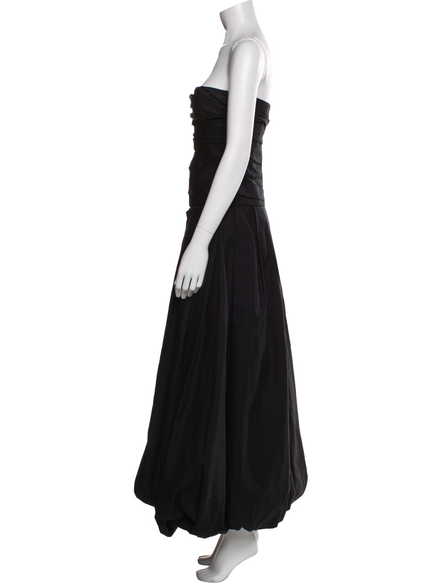 Khaite Strapless Long Dress
