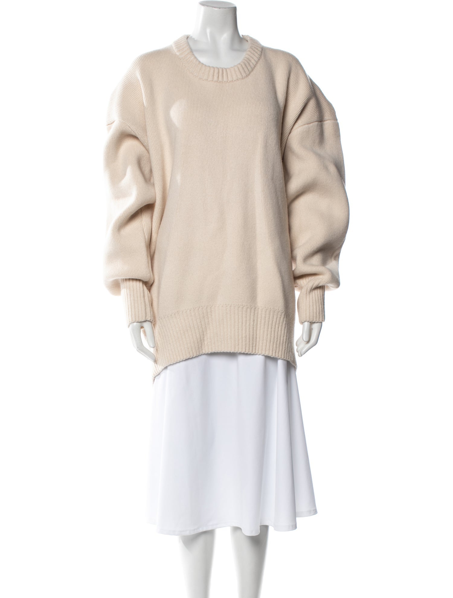 Khaite Cashmere Crew Neck Sweater