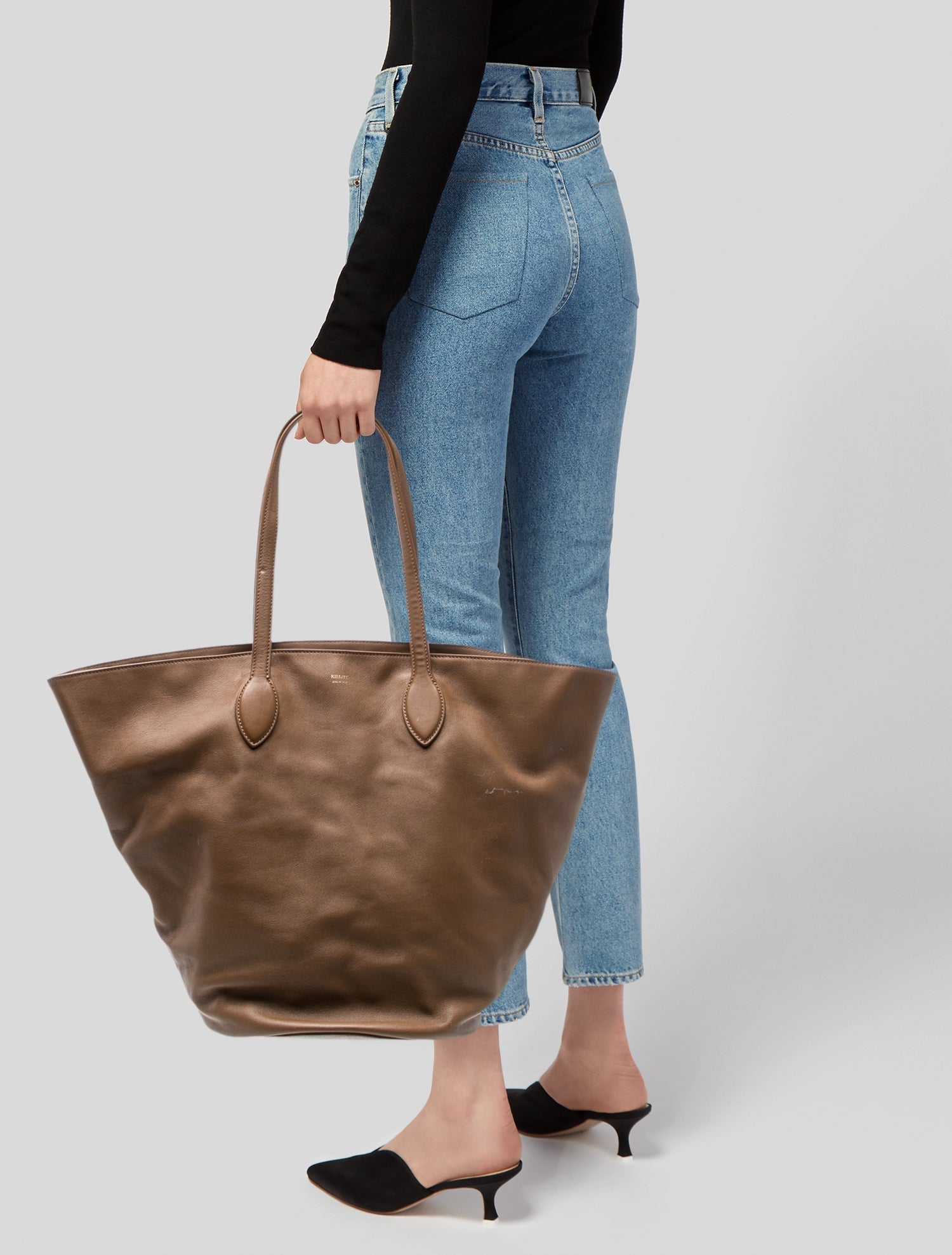 Khaite Leather Tote