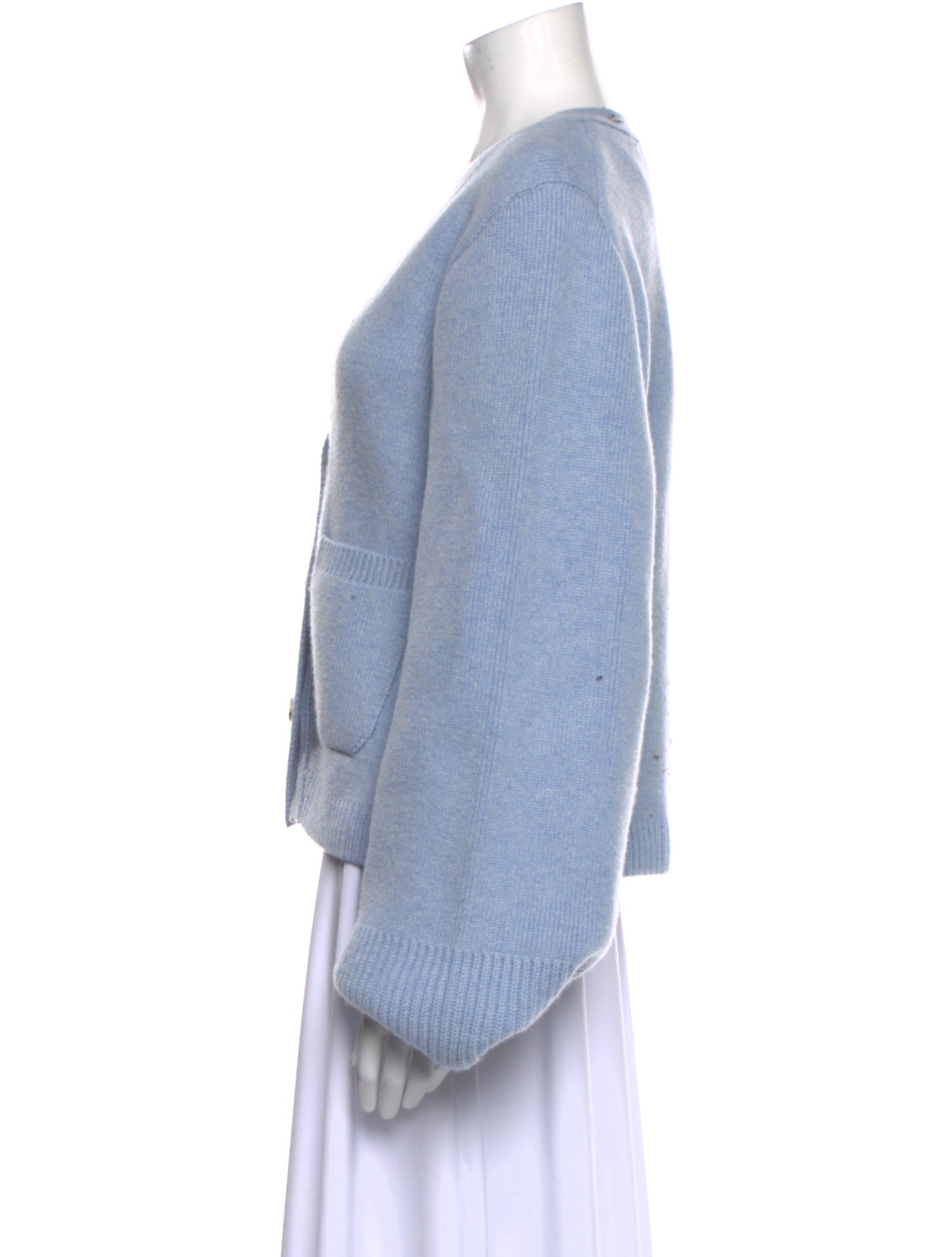 Khaite Cashmere V-Neck Sweater