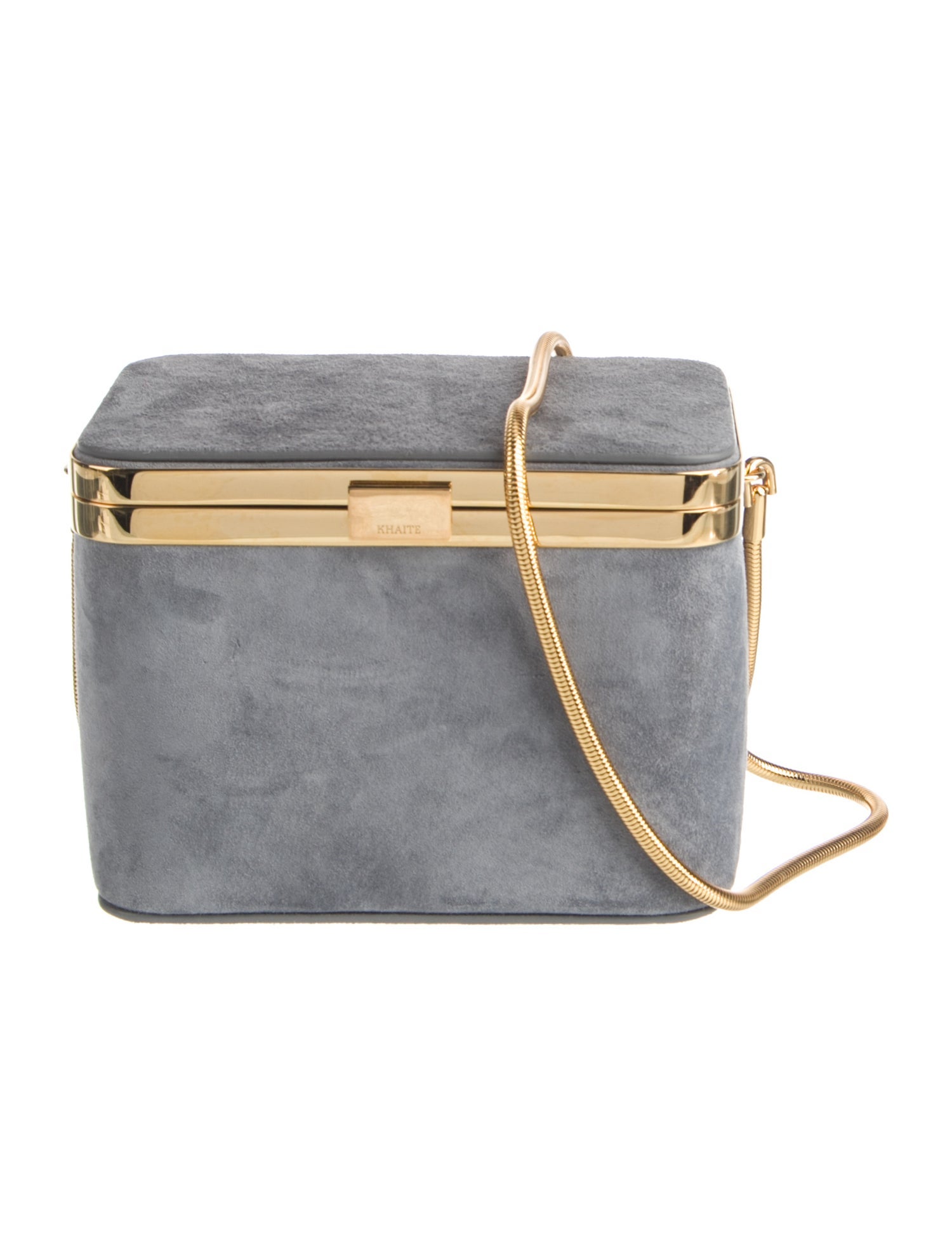 Khaite Suede Shoulder Bag