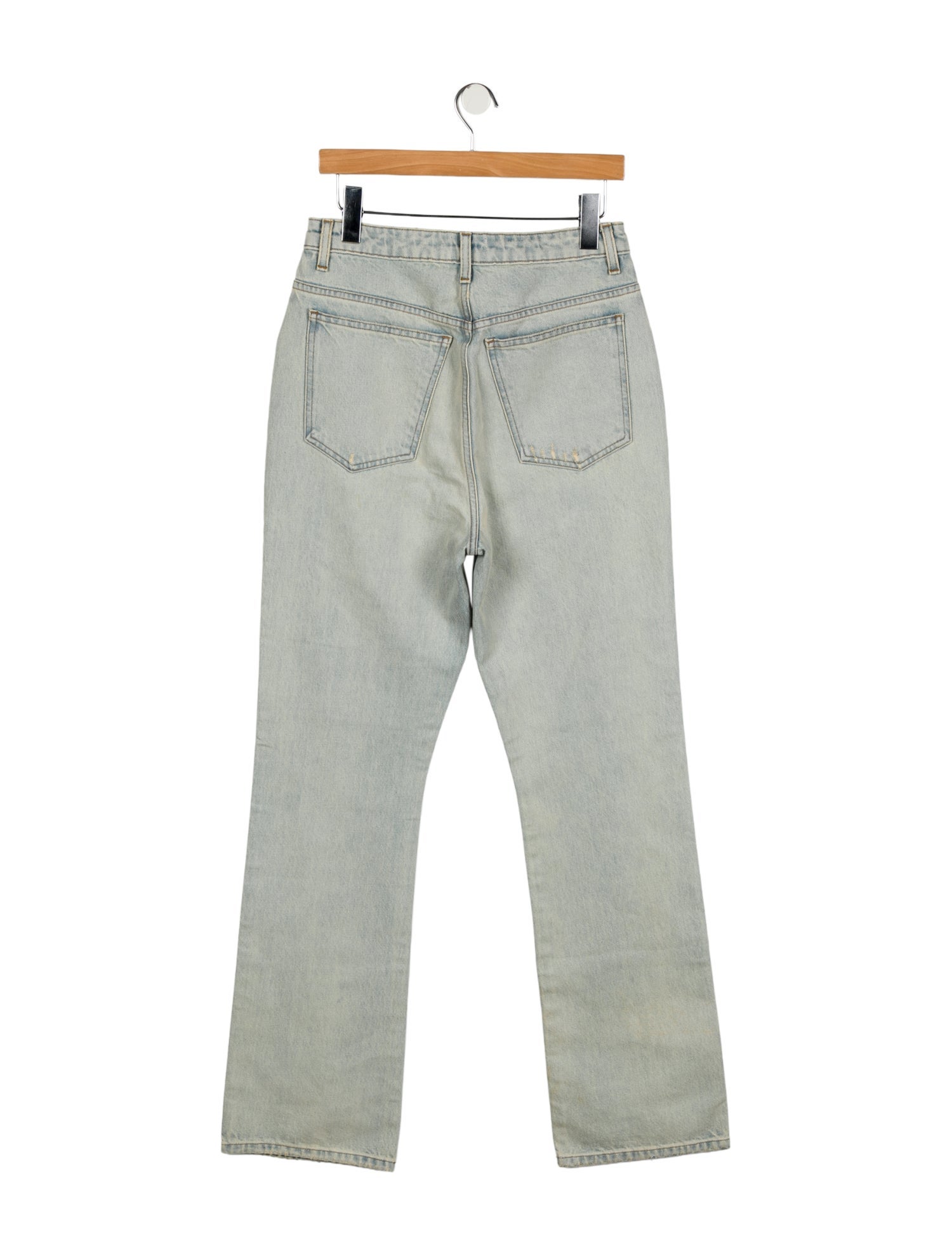 Khaite High-Rise Wide Leg Jeans
