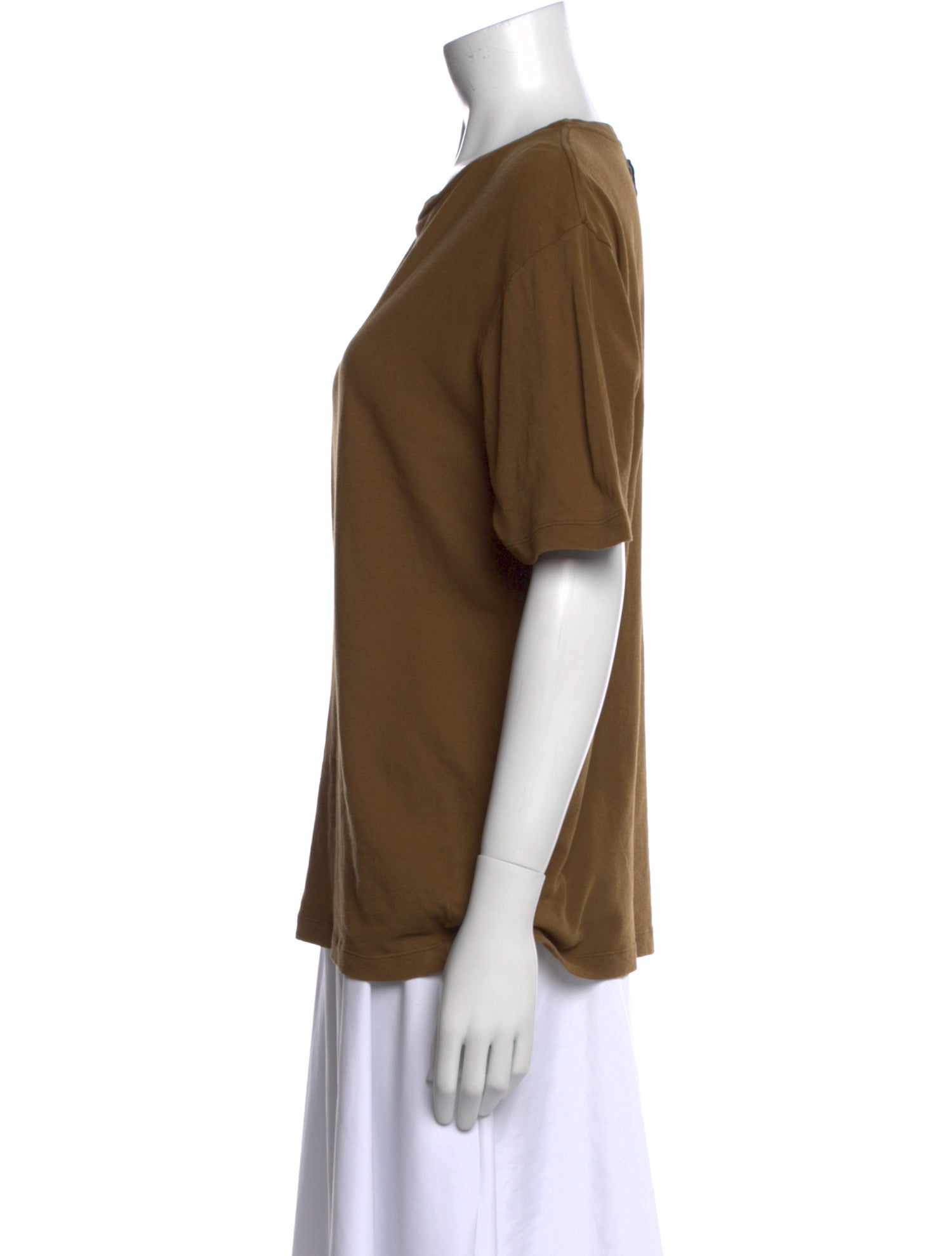 Khaite Crew Neck Short Sleeve T-Shirt