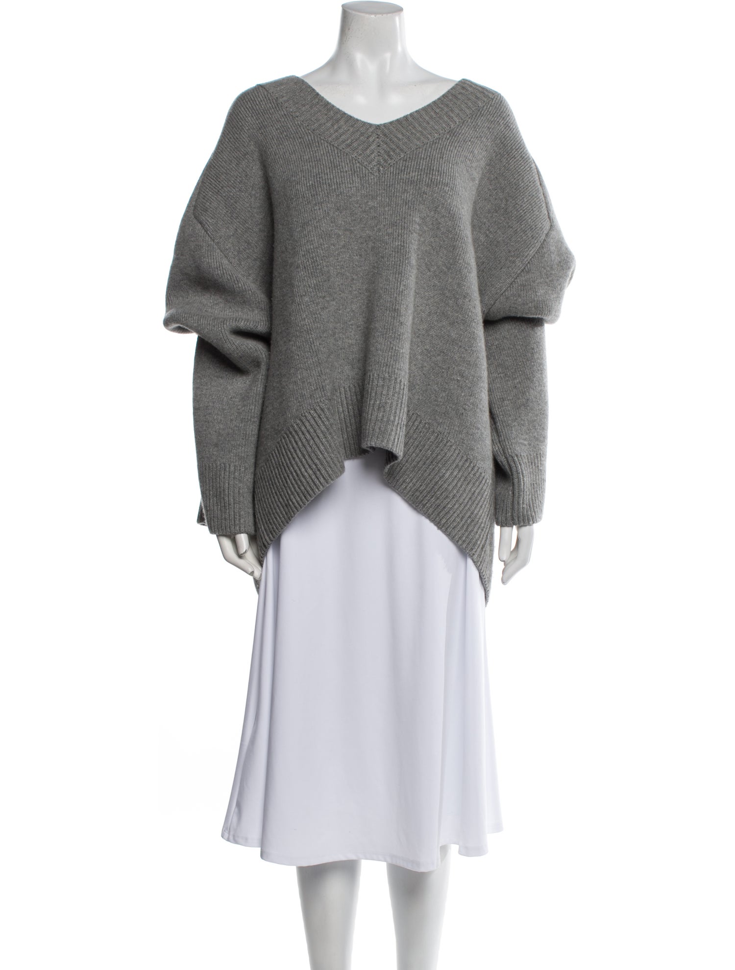 Khaite Cashmere V-Neck Sweater