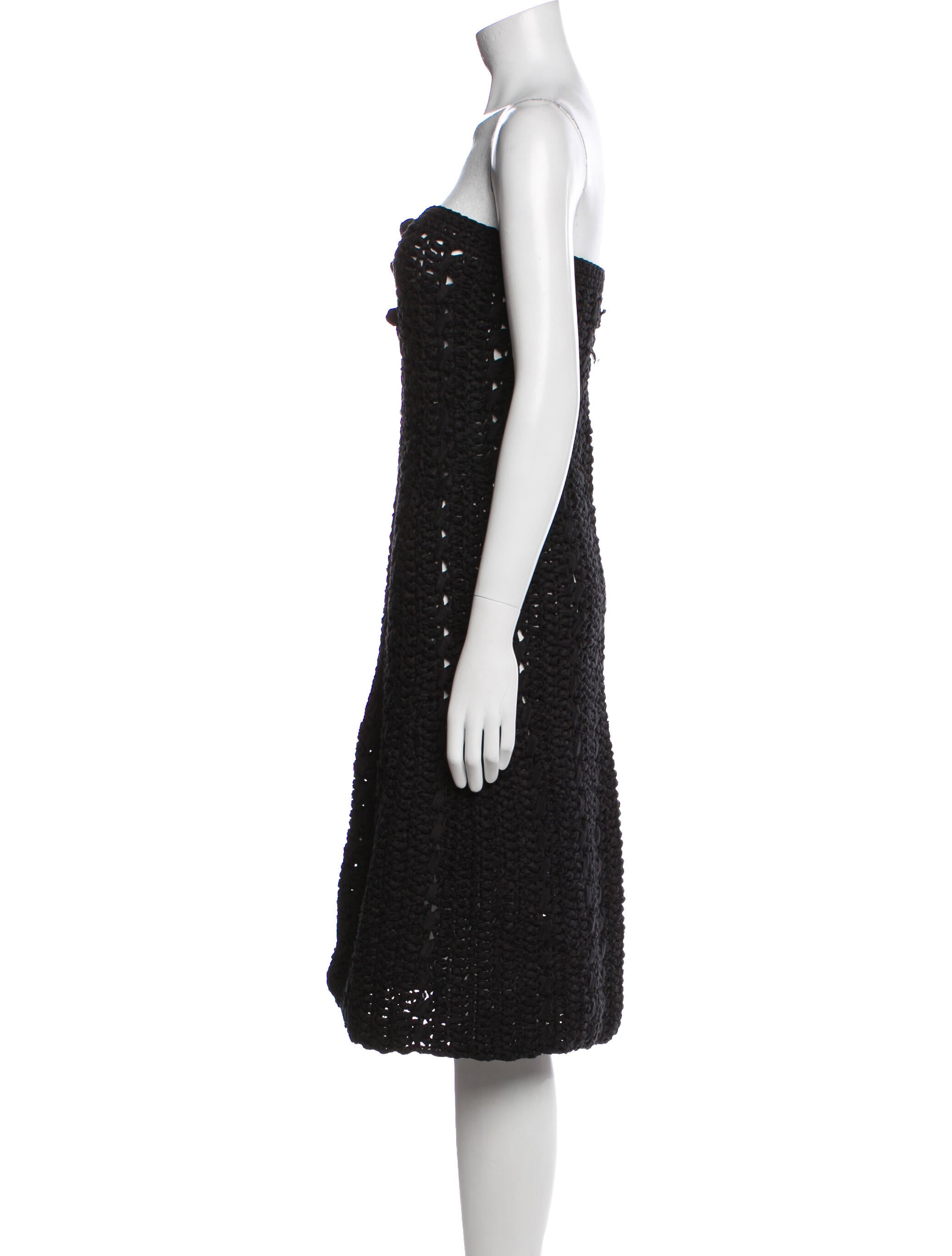 Khaite Strapless Mini Dress