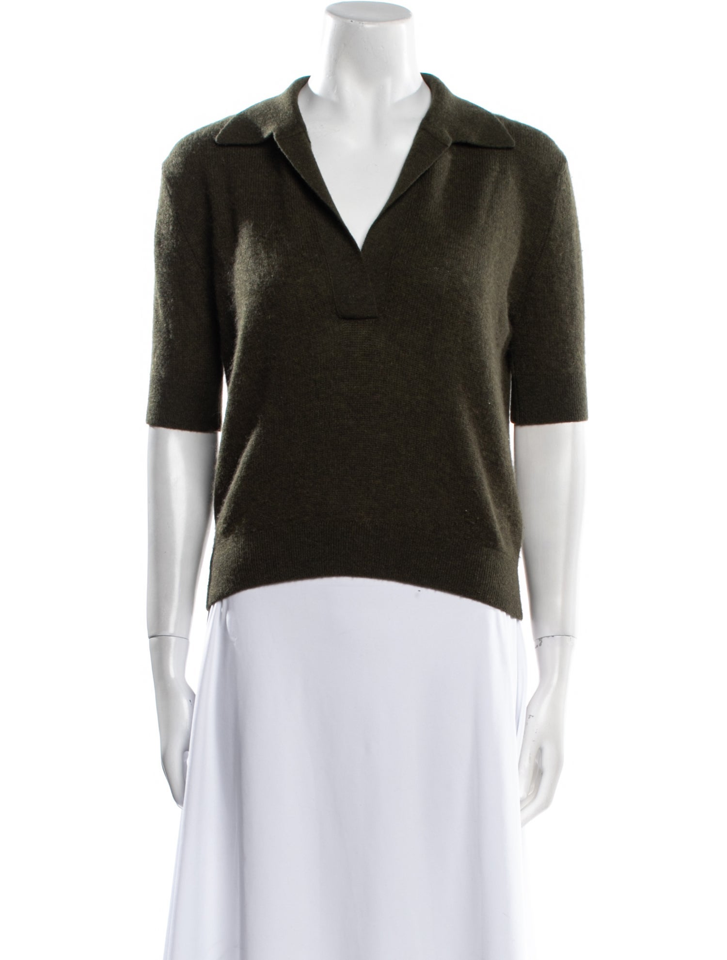 Khaite Cashmere V-Neck Sweater
