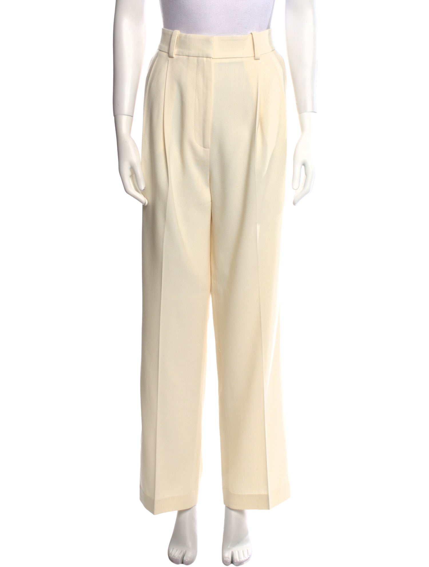 Khaite Virgin Wool Straight Leg Pants
