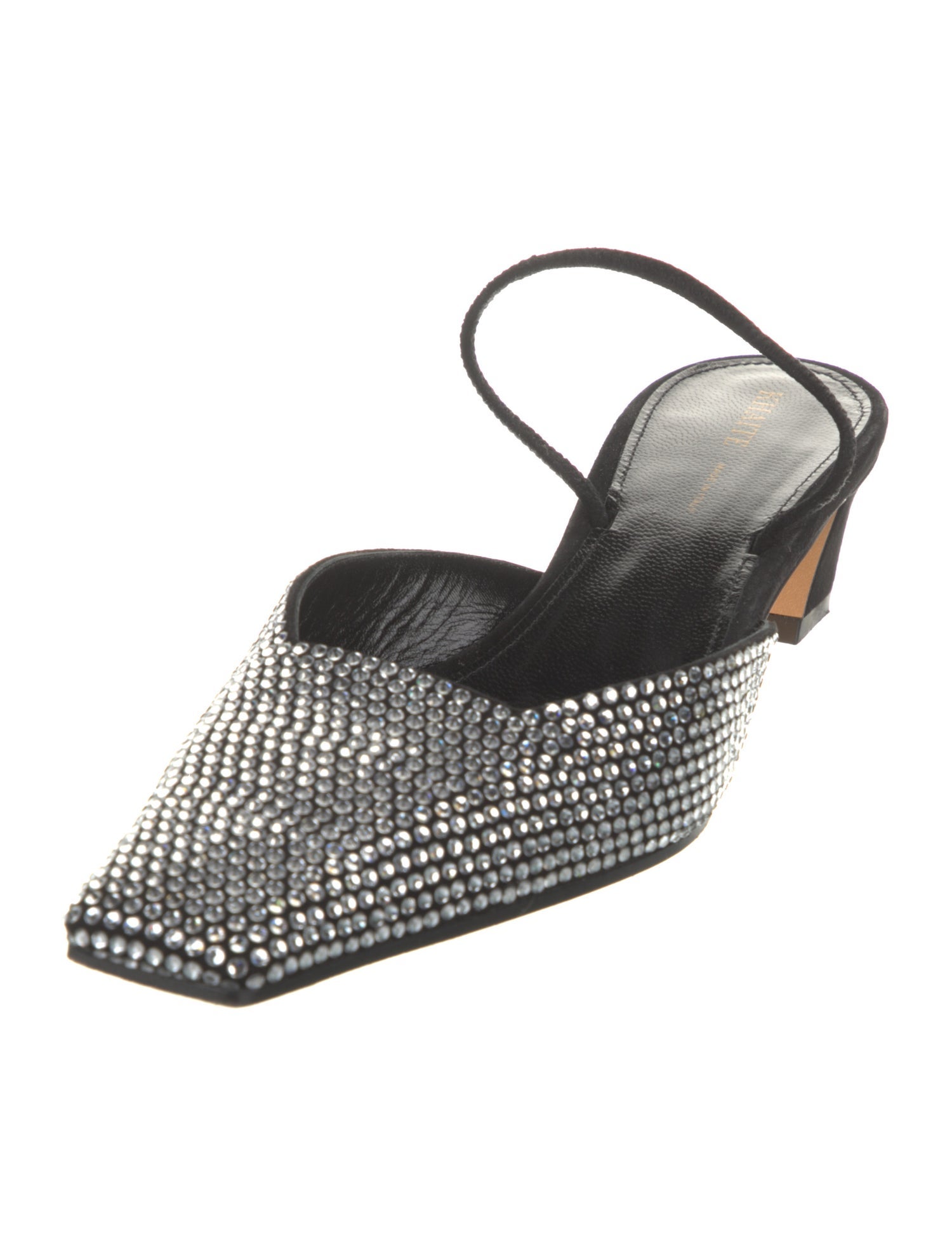 Khaite Suede Slingback Pumps