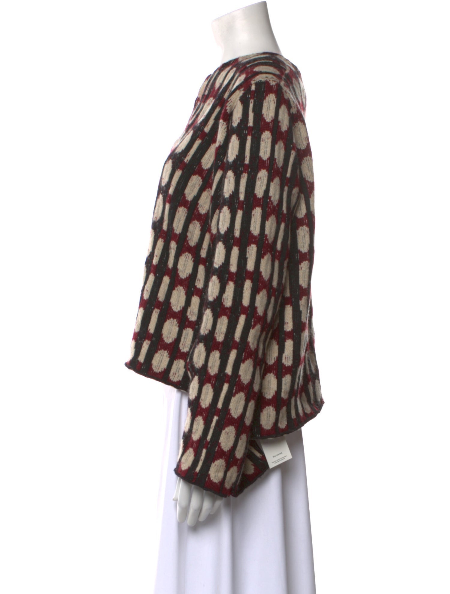 Khaite Cashmere Printed Sweater