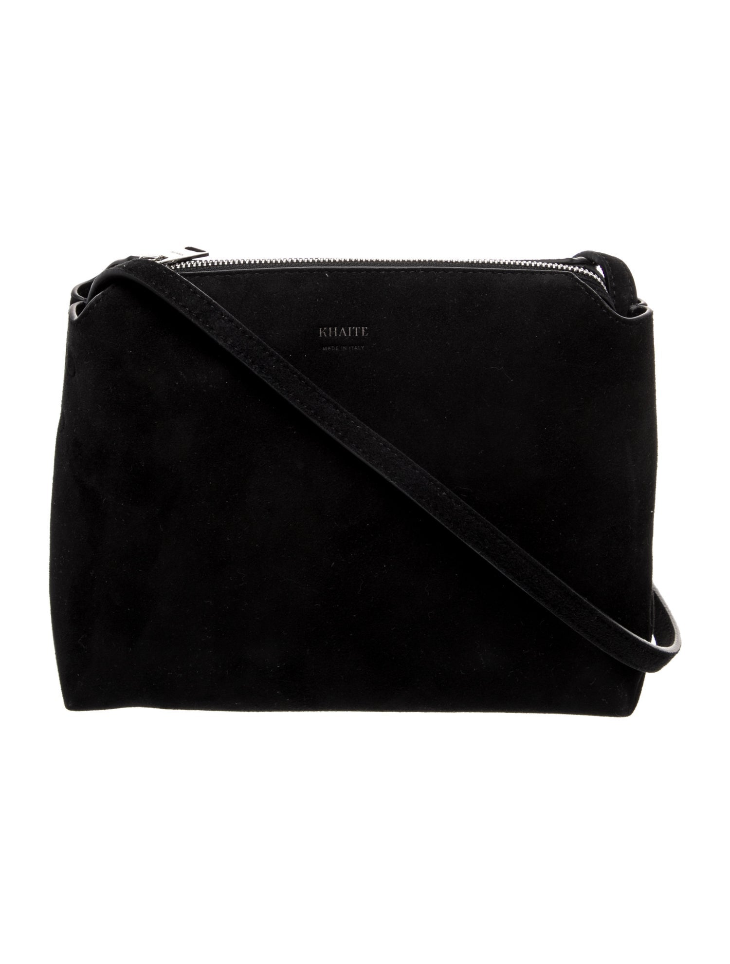 Khaite Suede Crossbody Bag