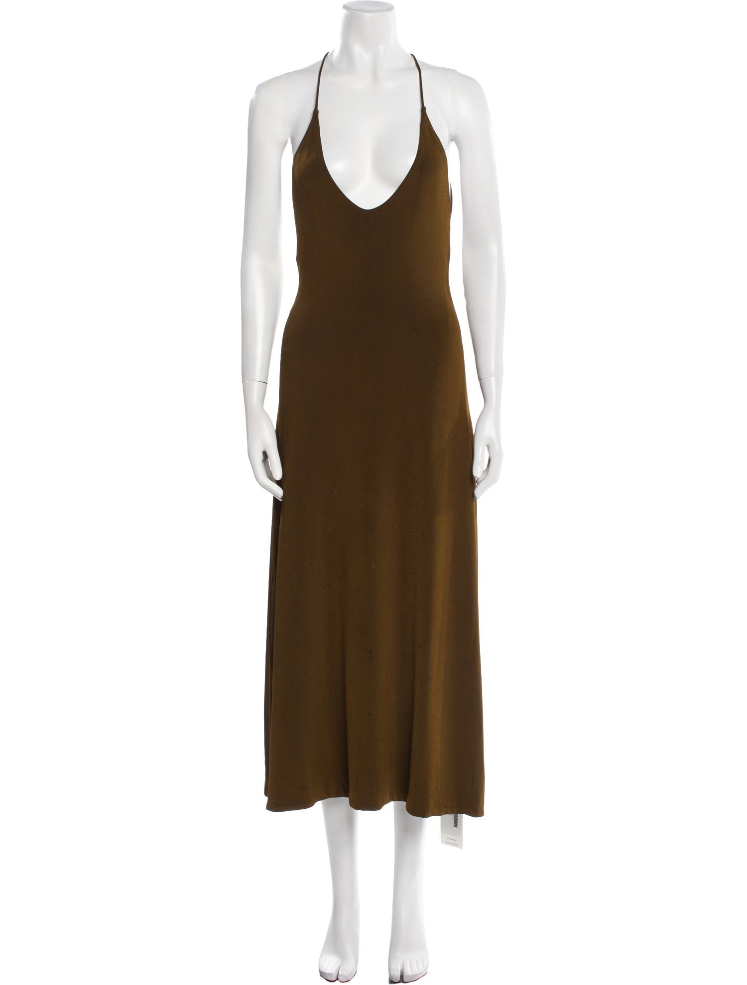 Khaite Halterneck Long Dress