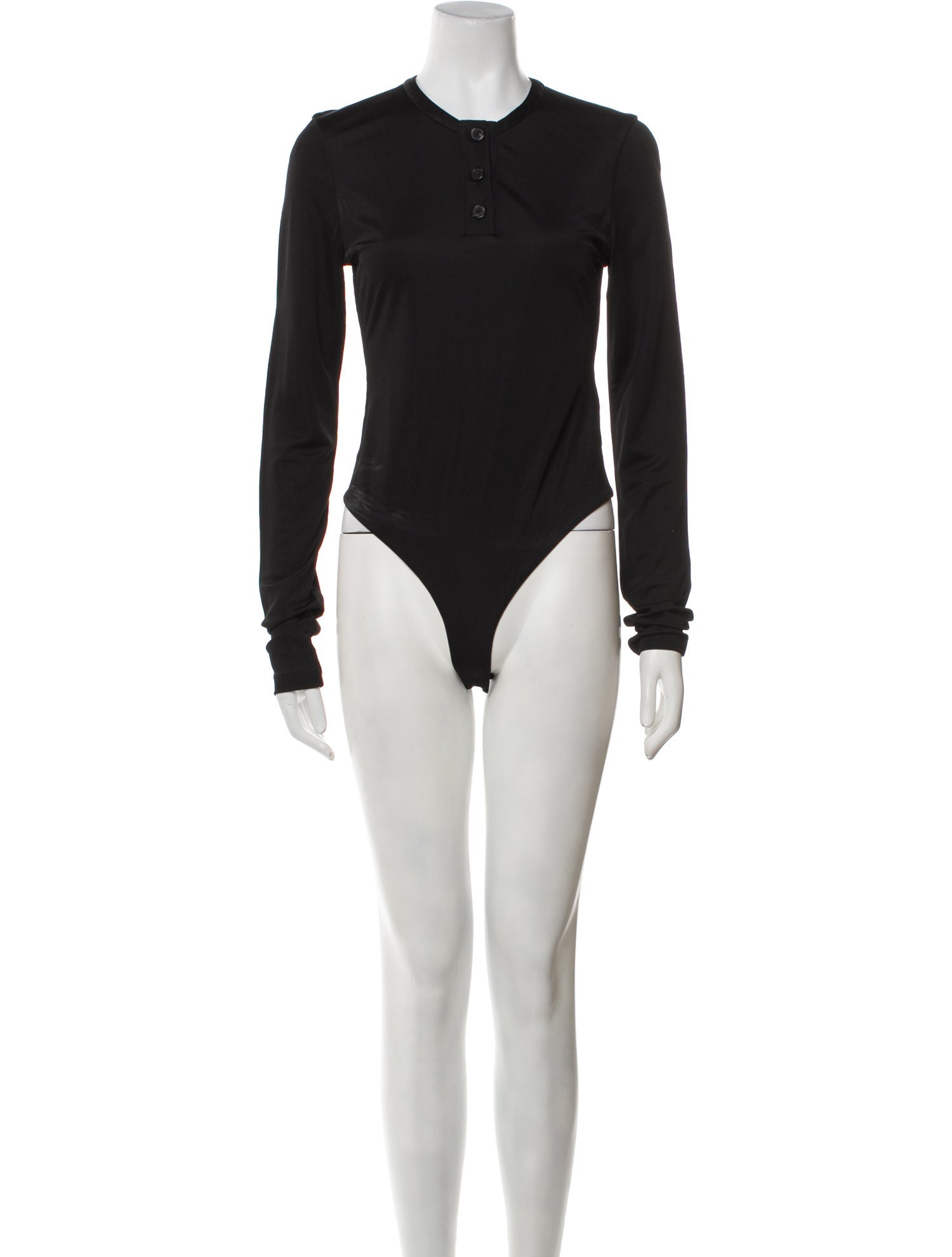 Khaite Crew Neck Long Sleeve Bodysuit w/ Tags