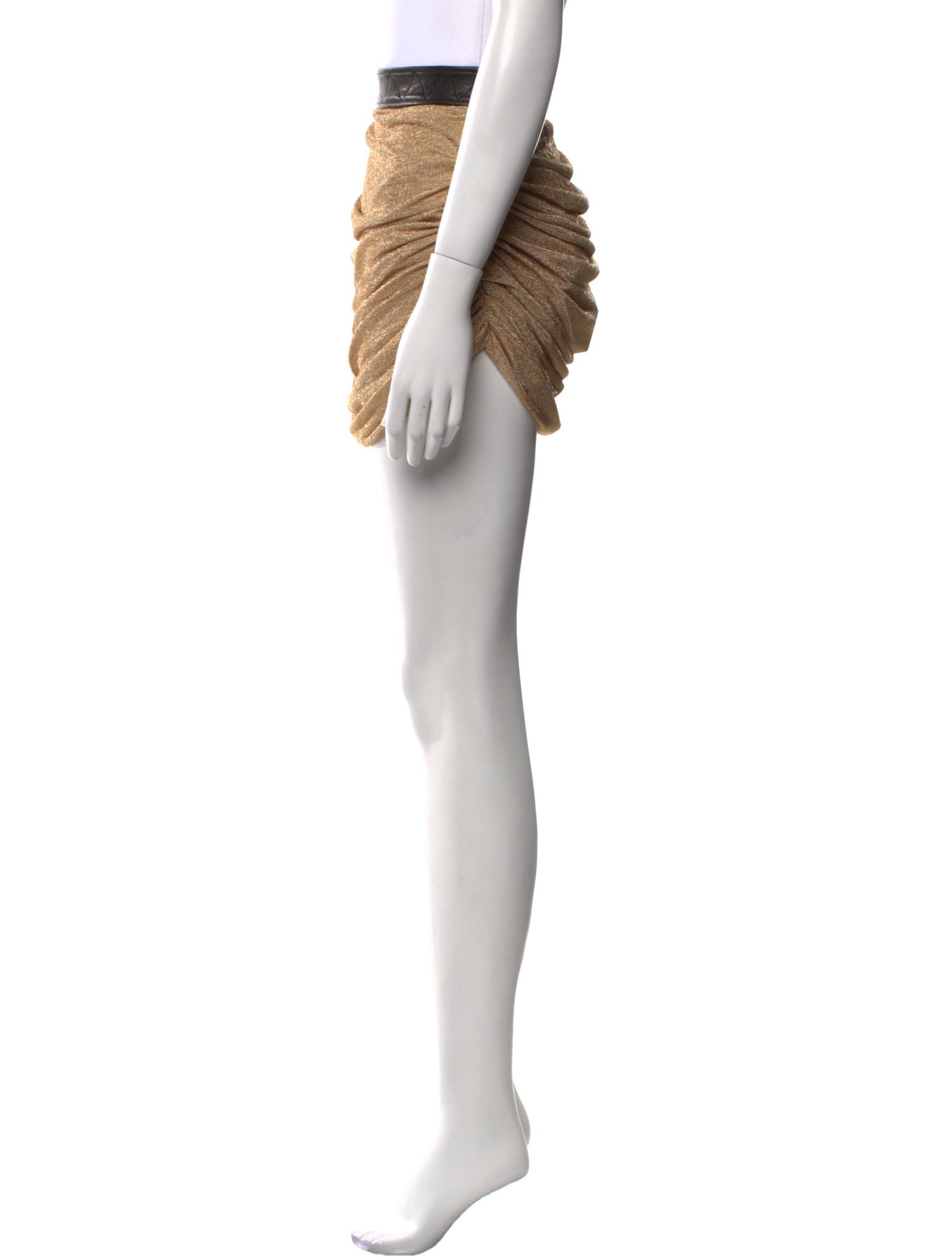 Khaite Nylon Mini Skirt