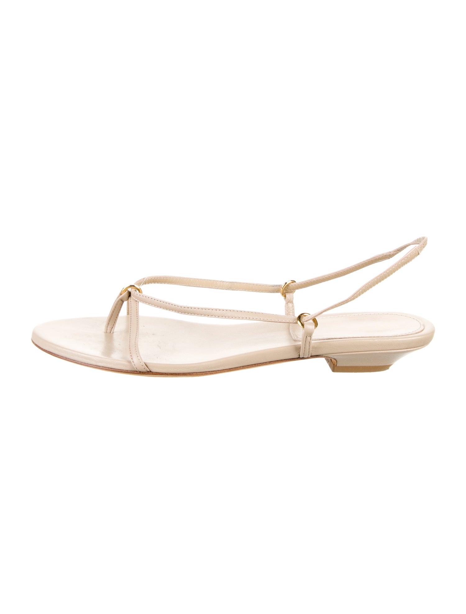 Khaite Leather Sandals