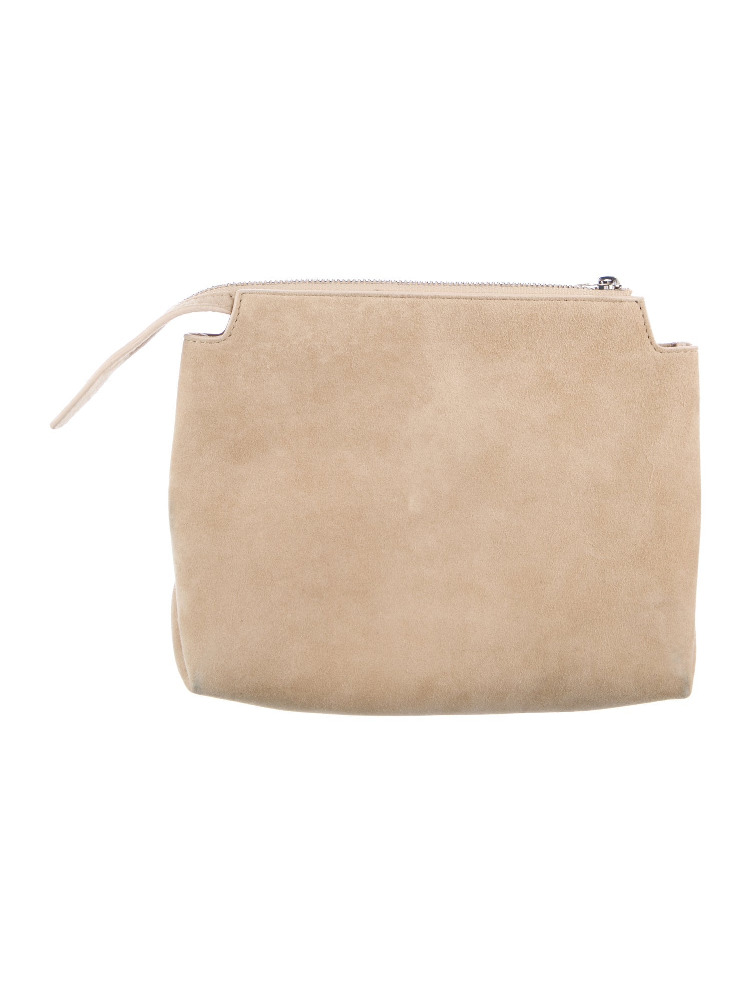 Khaite Women's Suede Cosmetic Bag