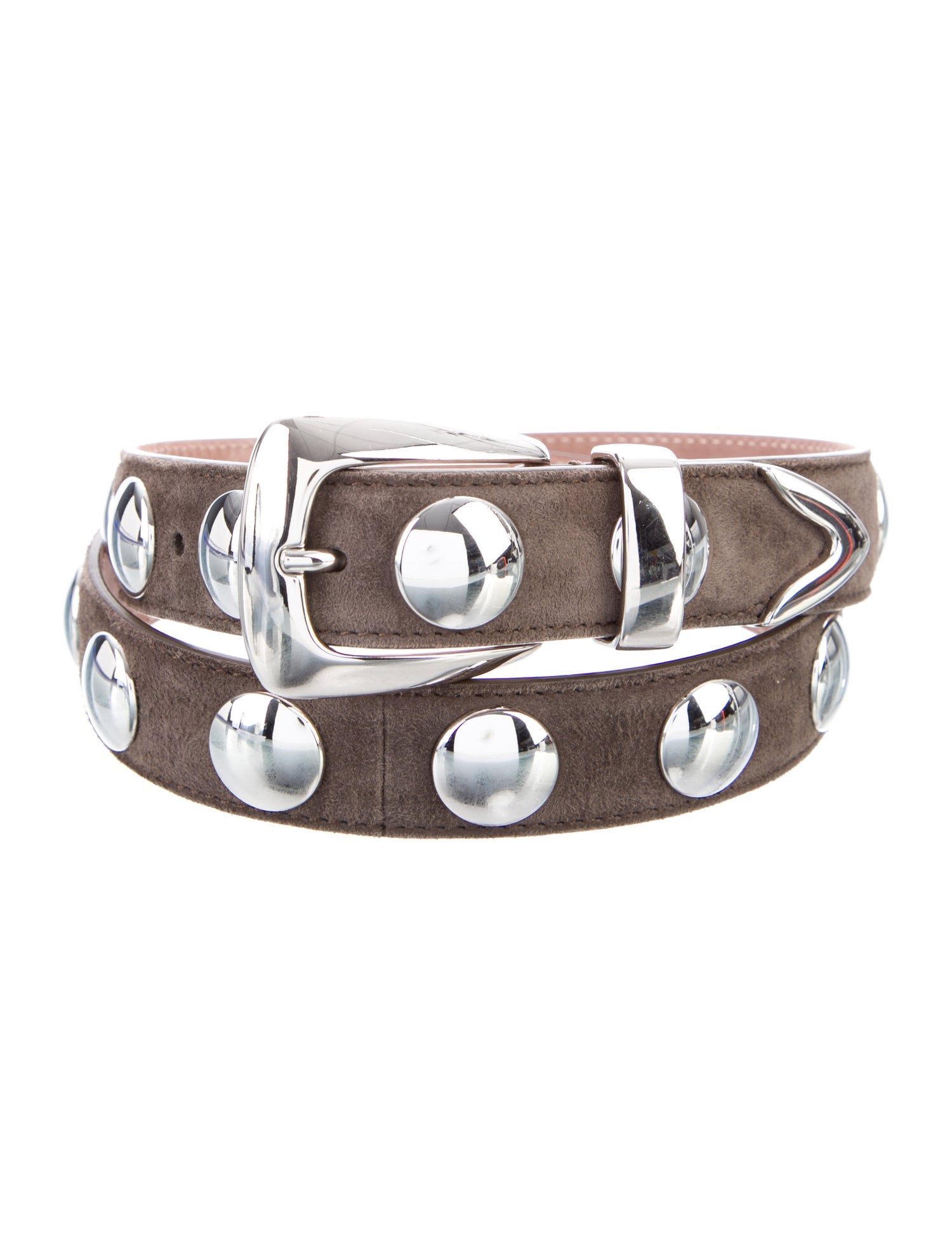 Khaite Skinny Suede Belt w/ Tags