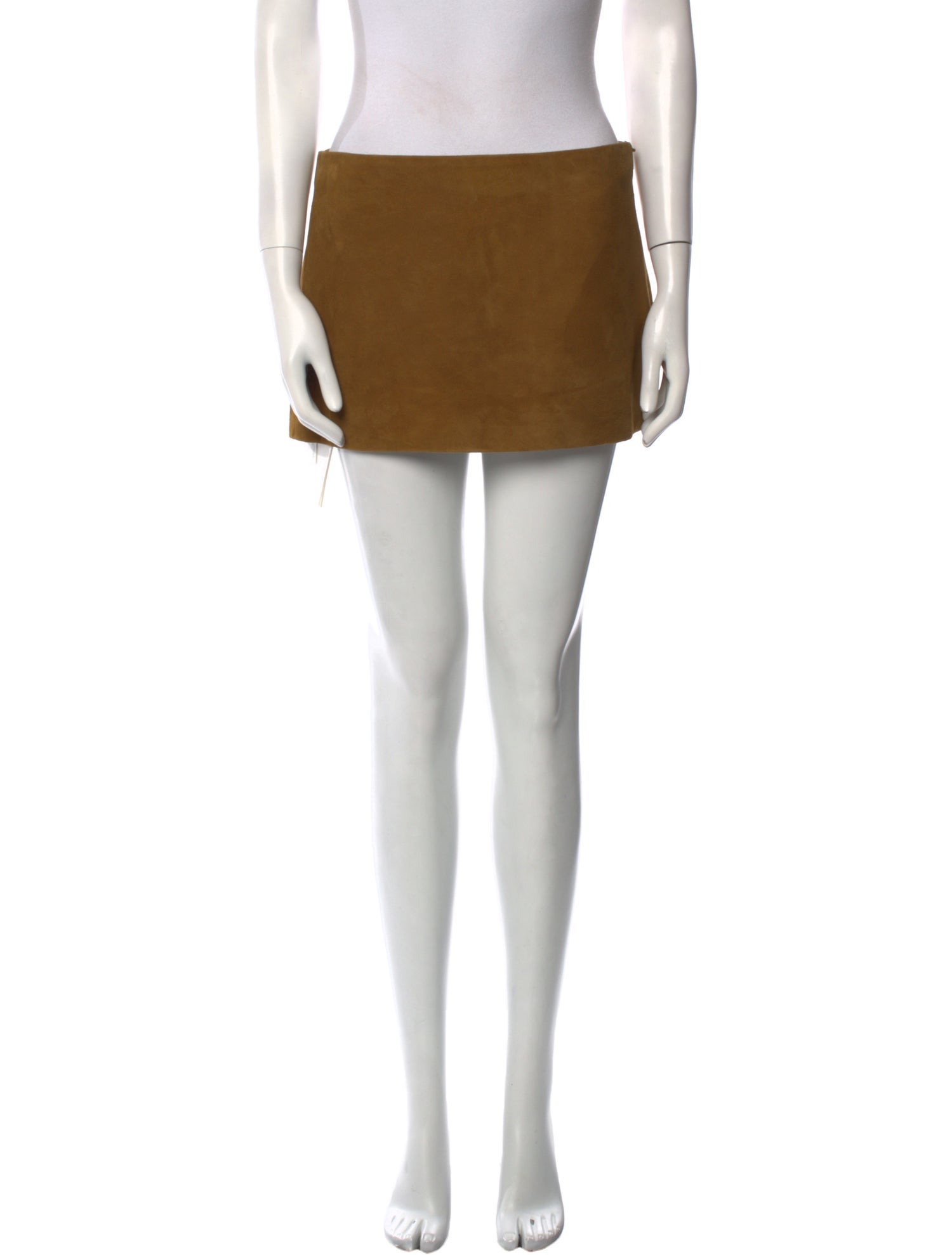 Khaite Lambskin Mini Skirt w/ Tags