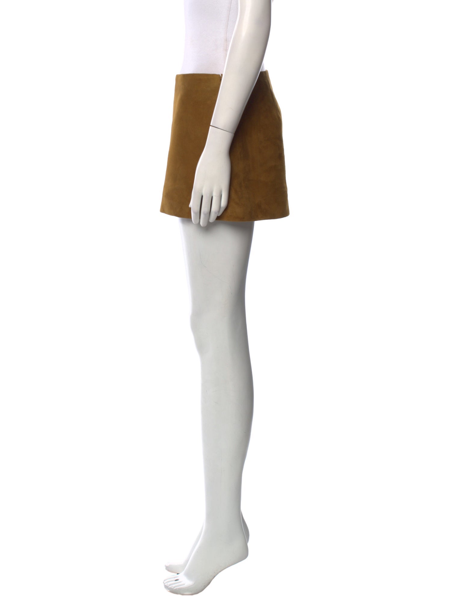 Khaite Lambskin Mini Skirt w/ Tags